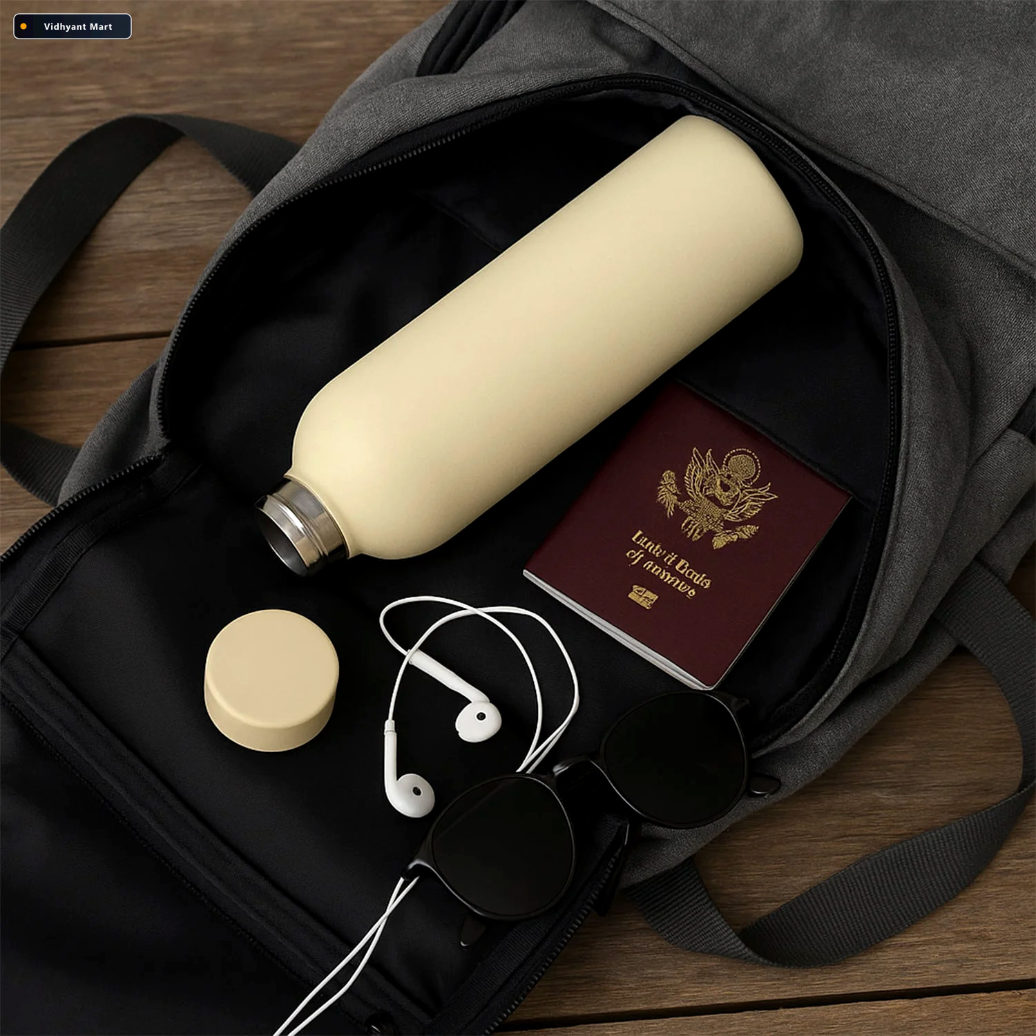 Vidhyant Mart Stainless Steel Vacuum Insulated Water Bottle 500m 2