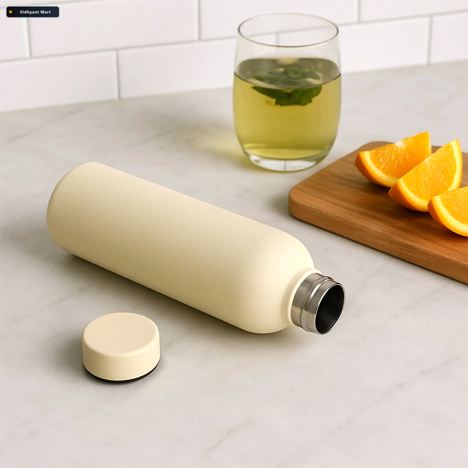 Vidhyant Mart Stainless Steel Vacuum Insulated Water Bottle 500m 3