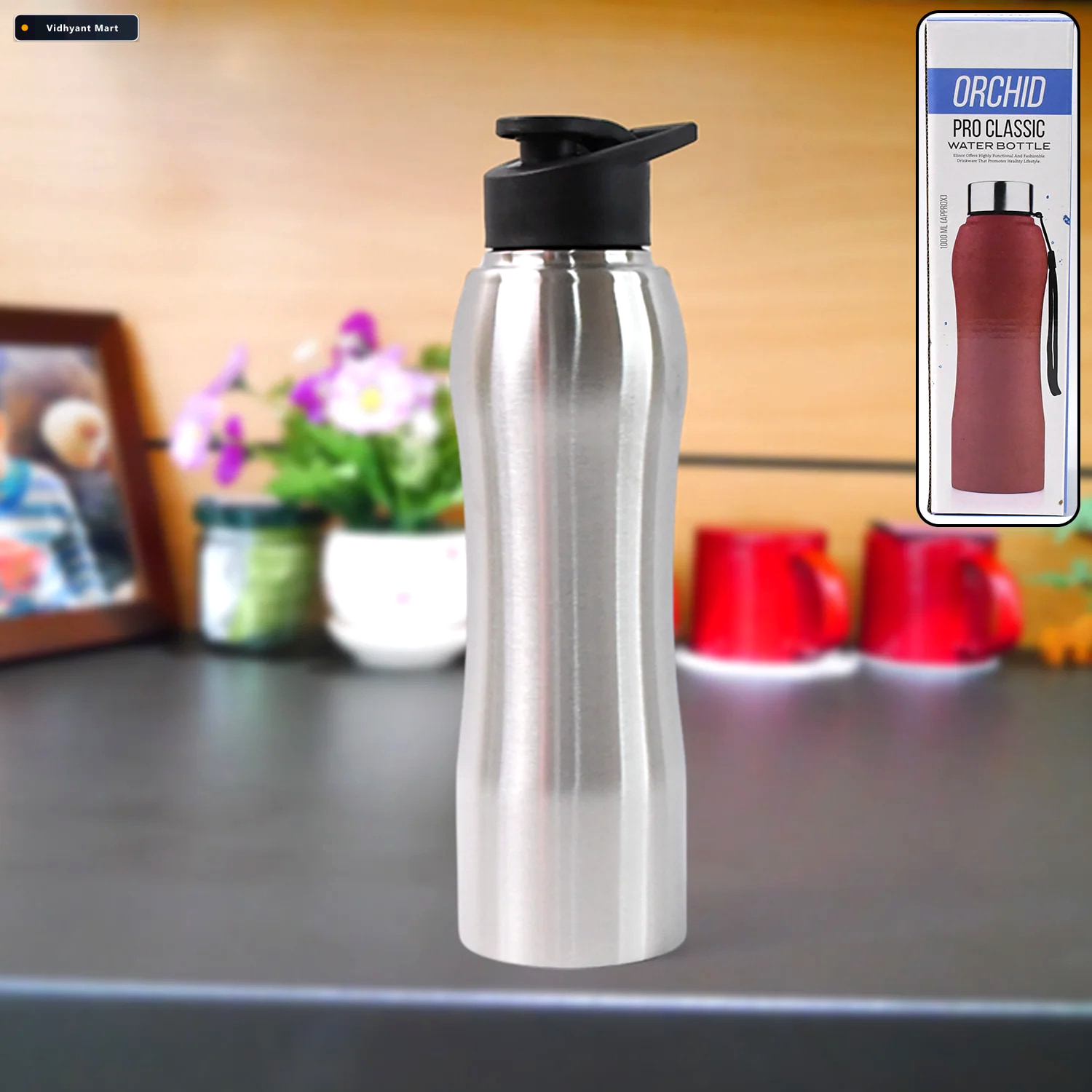 Vidhyant Mart Stainless Steel Vacuum Insulated Water Bottle Keep 1