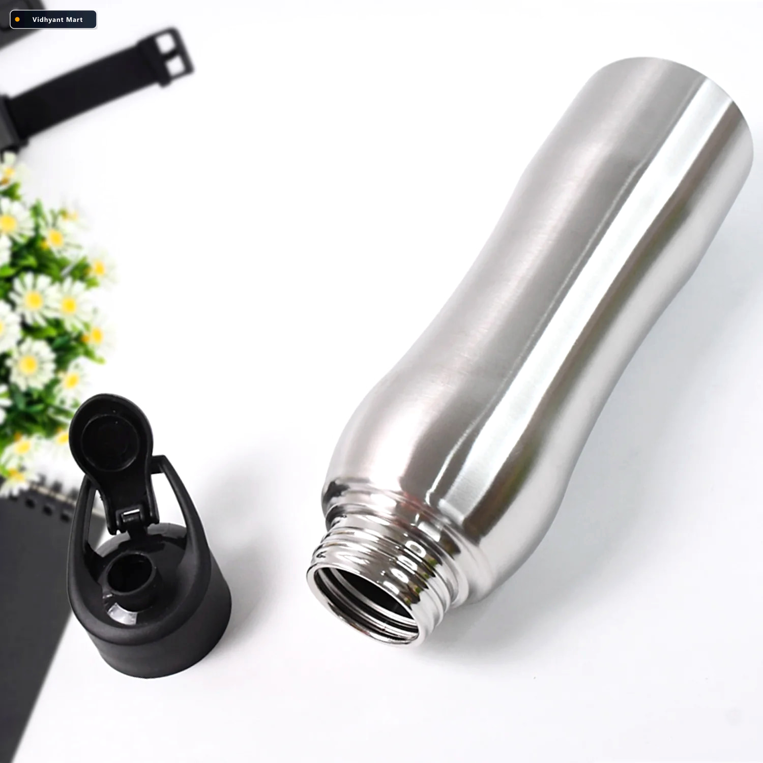 Vidhyant Mart Stainless Steel Vacuum Insulated Water Bottle Keep 2