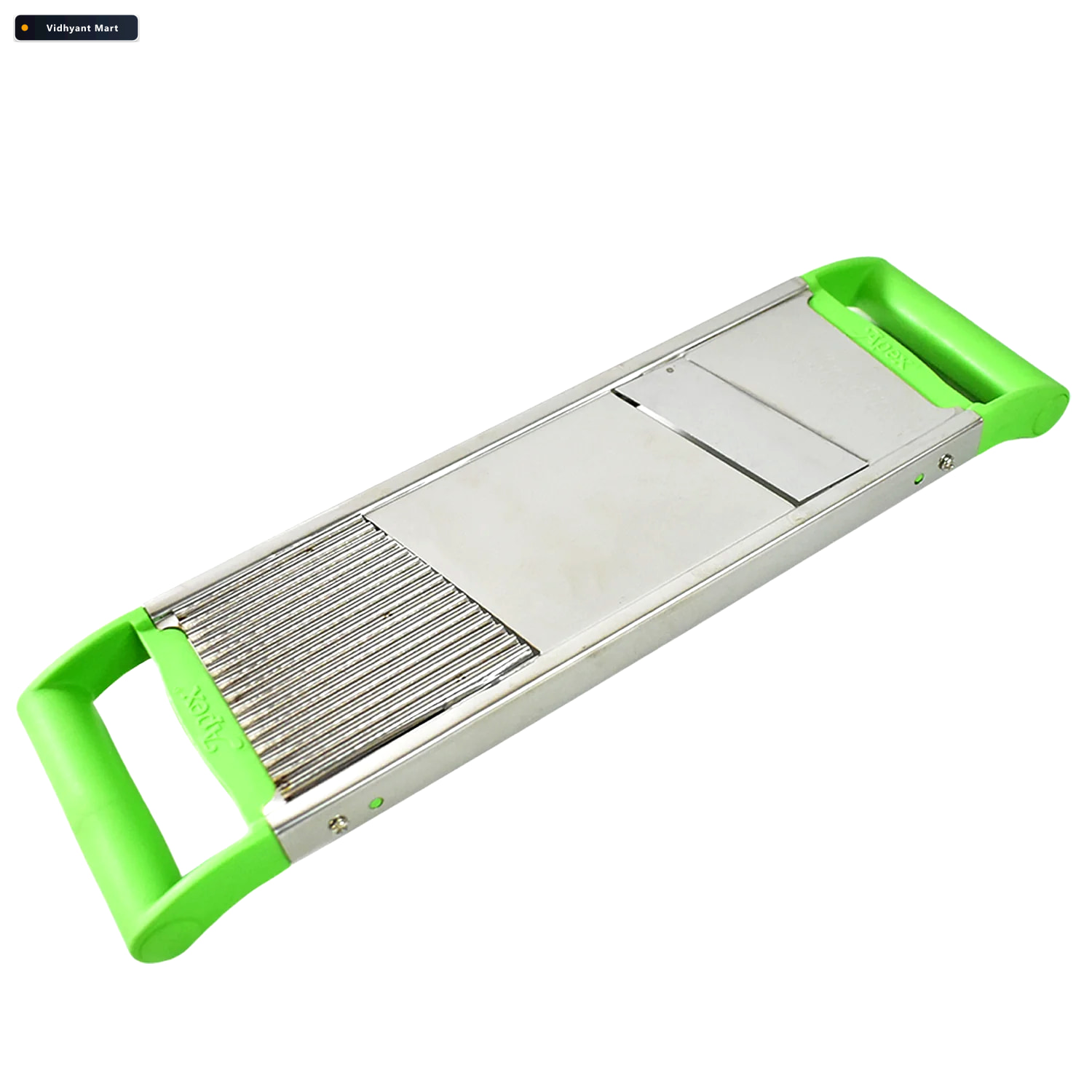 Vidhyant Mart Stainless Steel Vegetable Slicer Durable 2 In 1 Ma 4