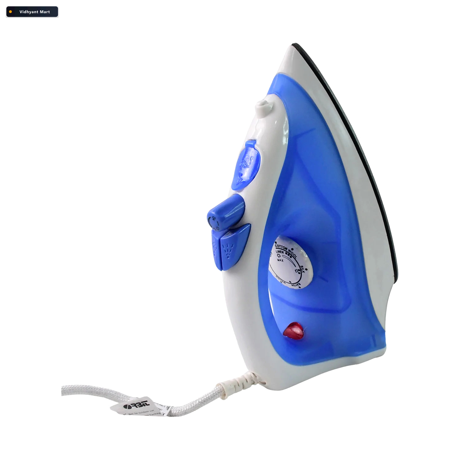 Vidhyant Mart Steam Iron Lightweight 1200w High Performance Orbi 4