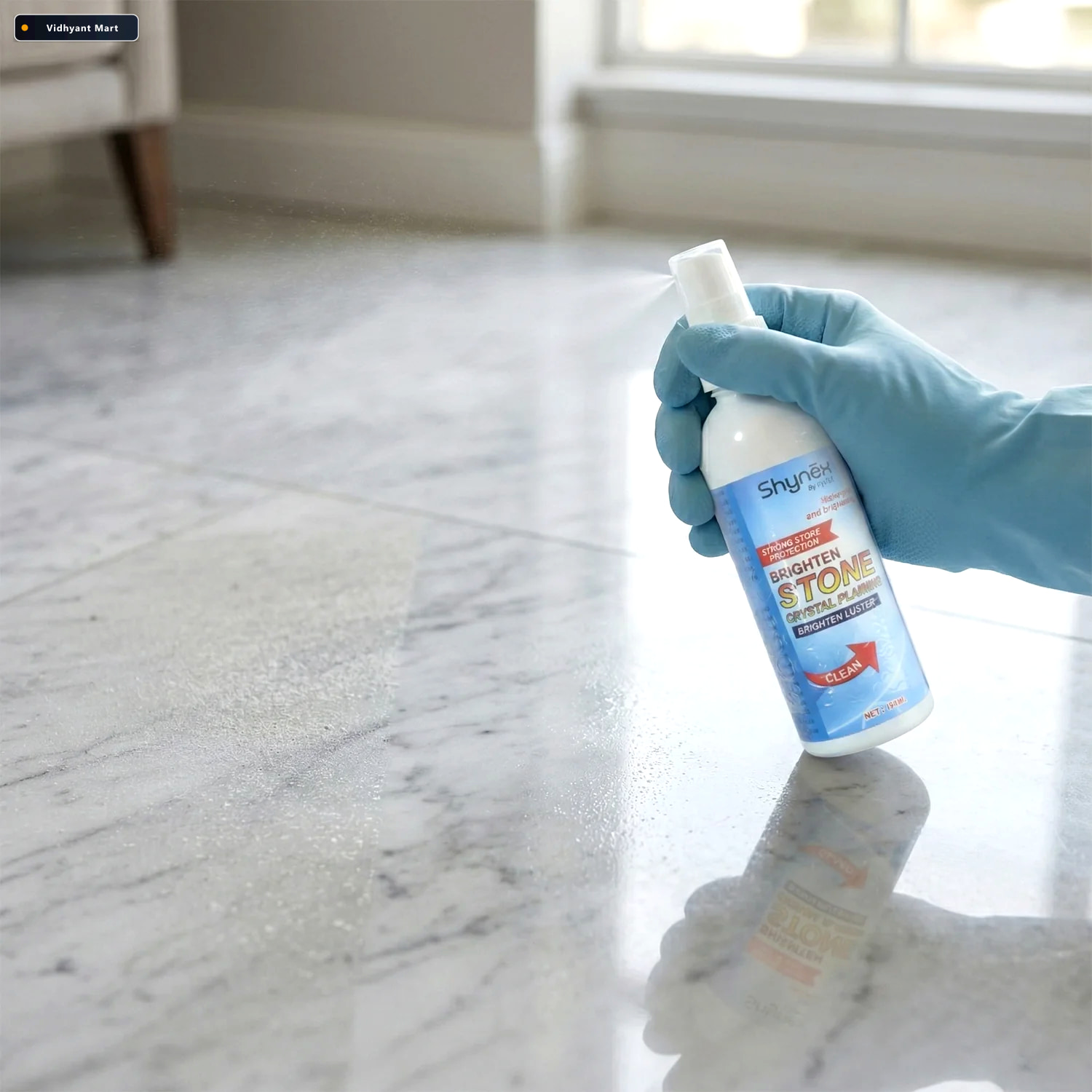 Vidhyant Mart Stone Stain Remover Stone Polisher Cleaner 100 Ml 2
