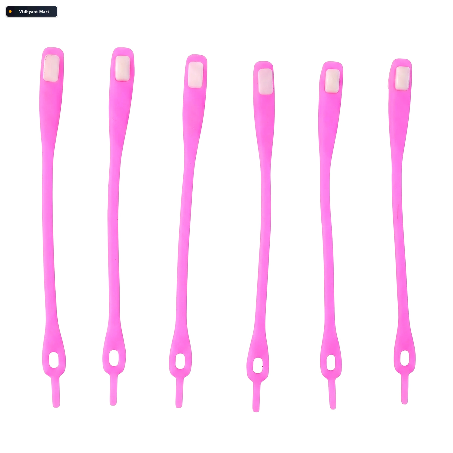 Vidhyant Mart Stretchable Silicone Shoelaces For Women No Tie El 4