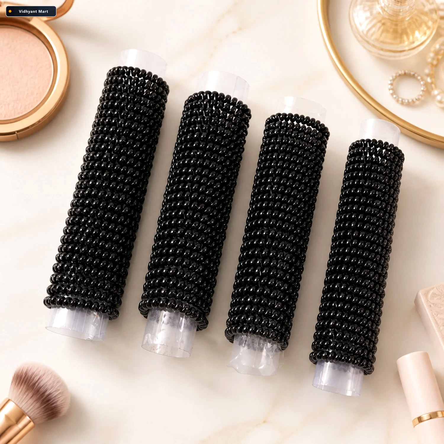 Vidhyant Mart Stylish Telephone Wire Hair Bands 1