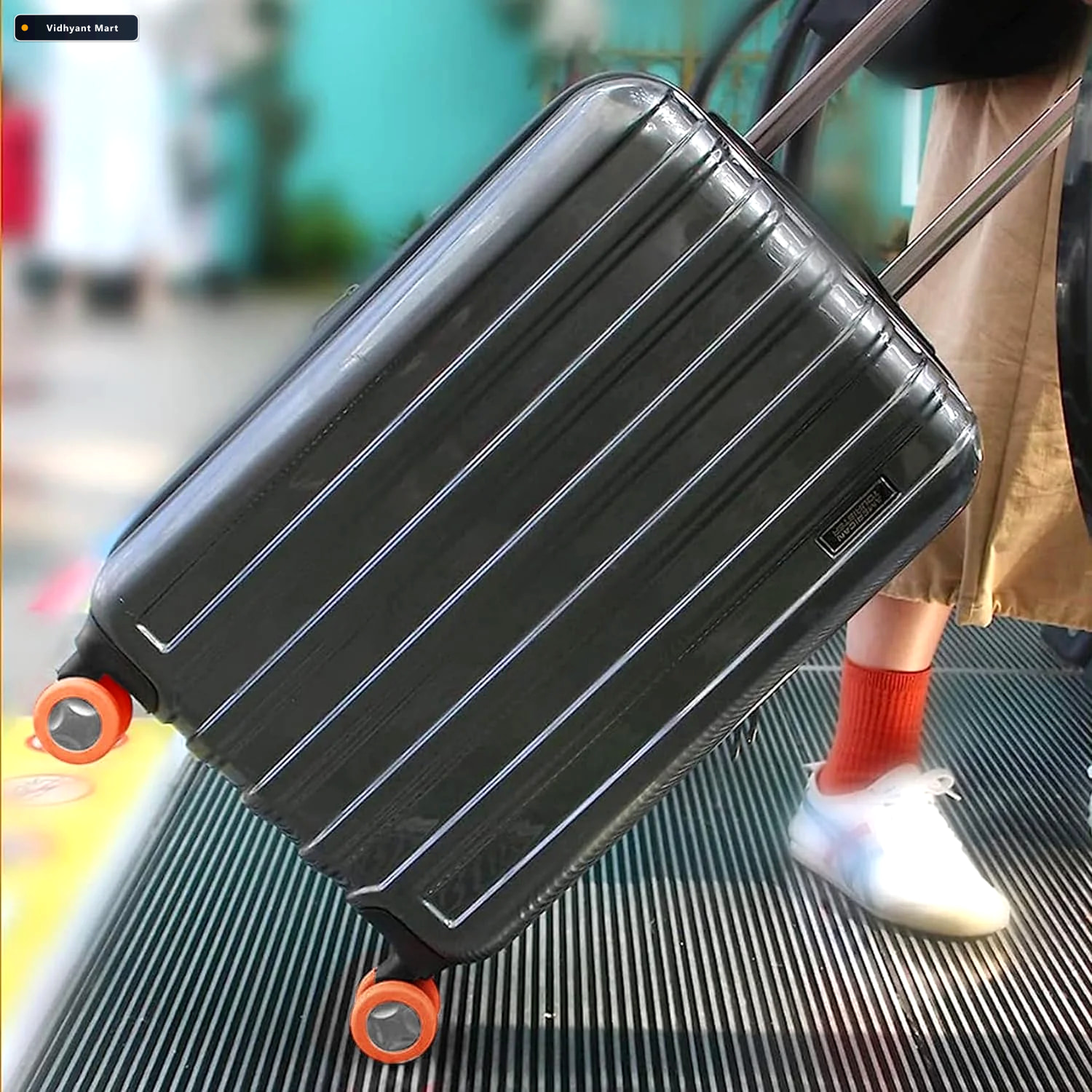 Vidhyant Mart Suitcase Wheel Covers Noise Reduction Protection P 2