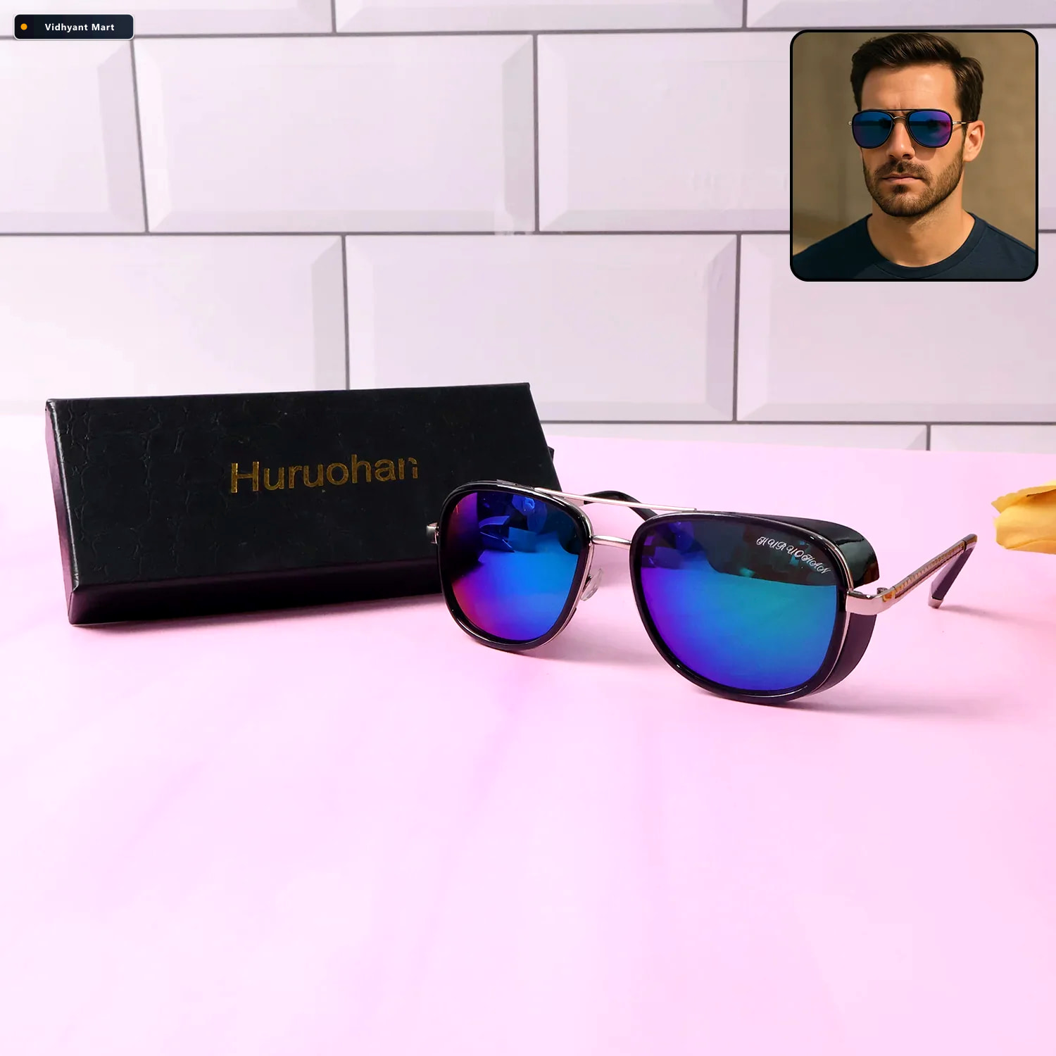 Vidhyant Mart Sunglasses Protection Kit Travel Friendly Eyewear 4
