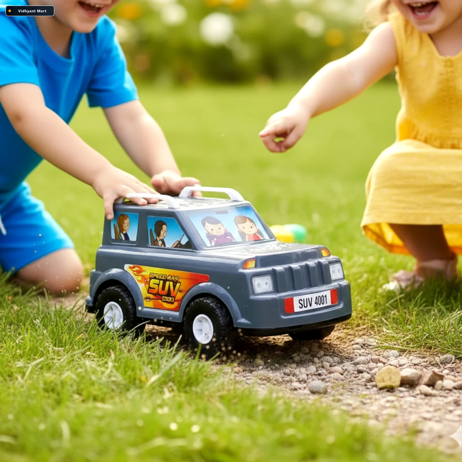 Vidhyant Mart Suv Toy Car For Kids Realistic Design Movable Whee 1
