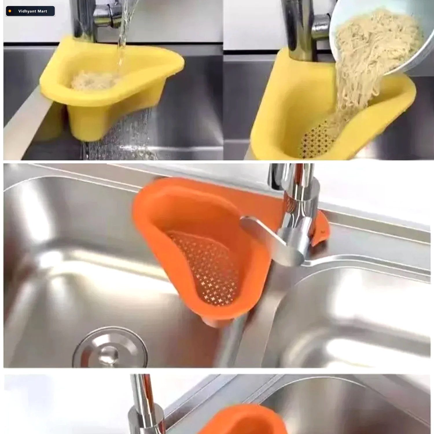 Vidhyant Mart Swan Drain Strainer Anti Clog Filter For Kitchen S 2