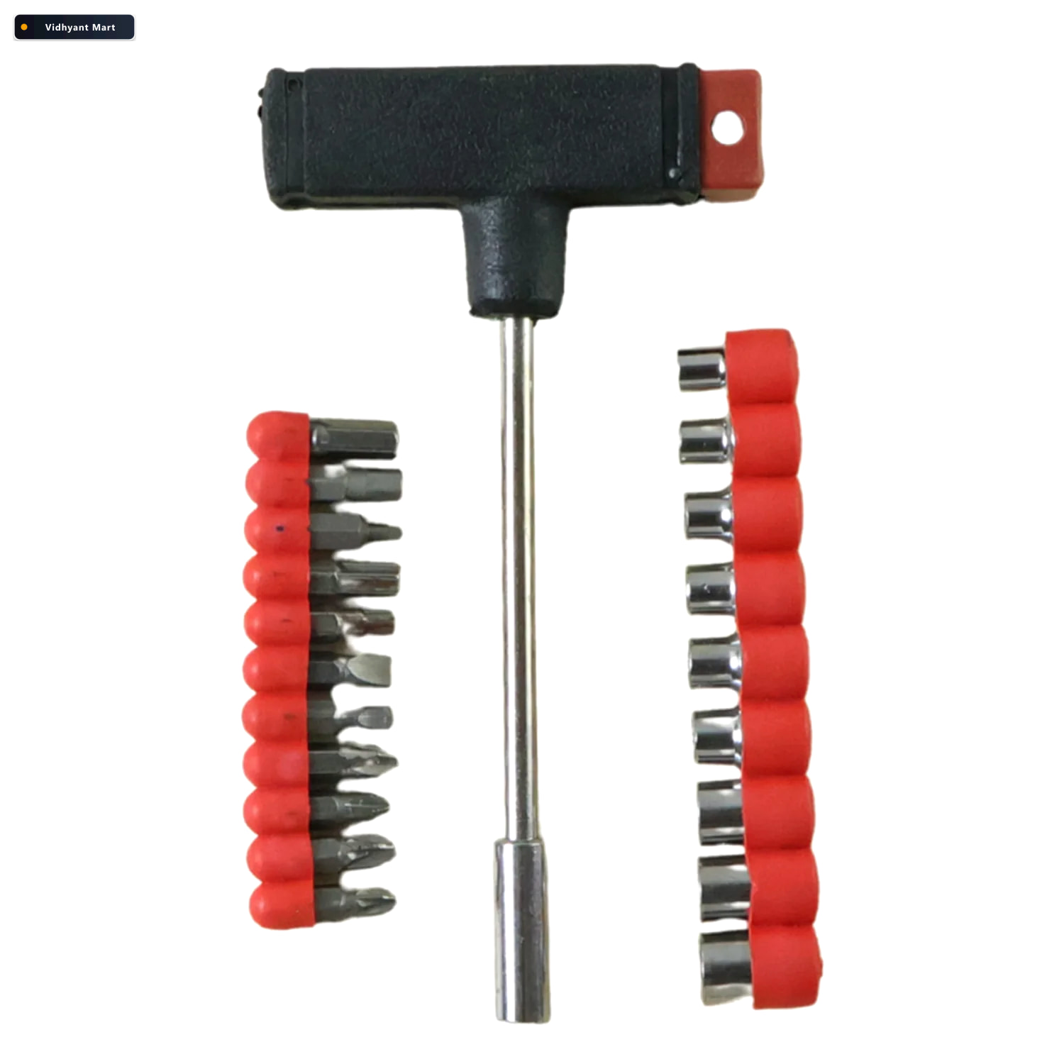 Vidhyant Mart T Handle Screwdriver Set 20 In 1 Interchangeable H 3