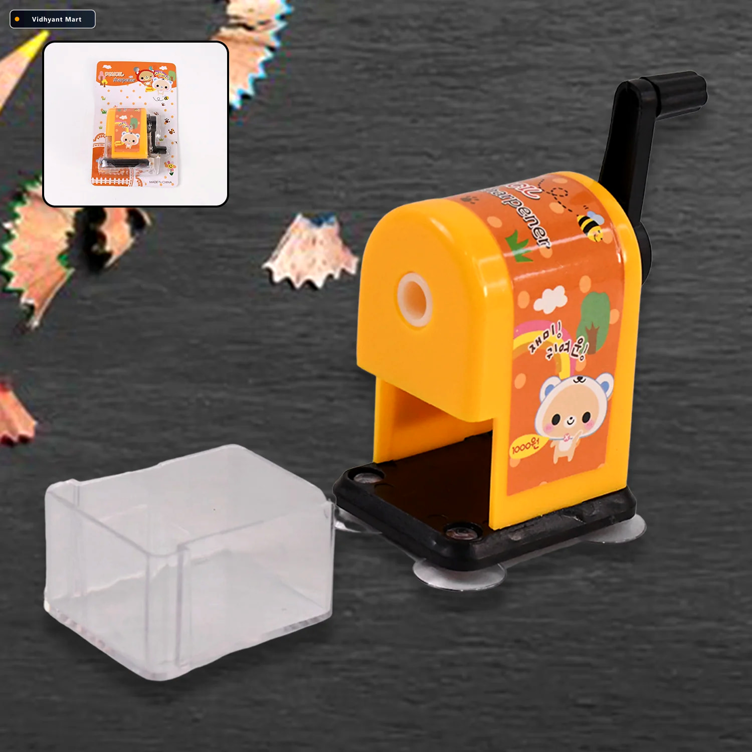 Vidhyant Mart Table Pencil Sharpener Compact Precise Sharpening 1
