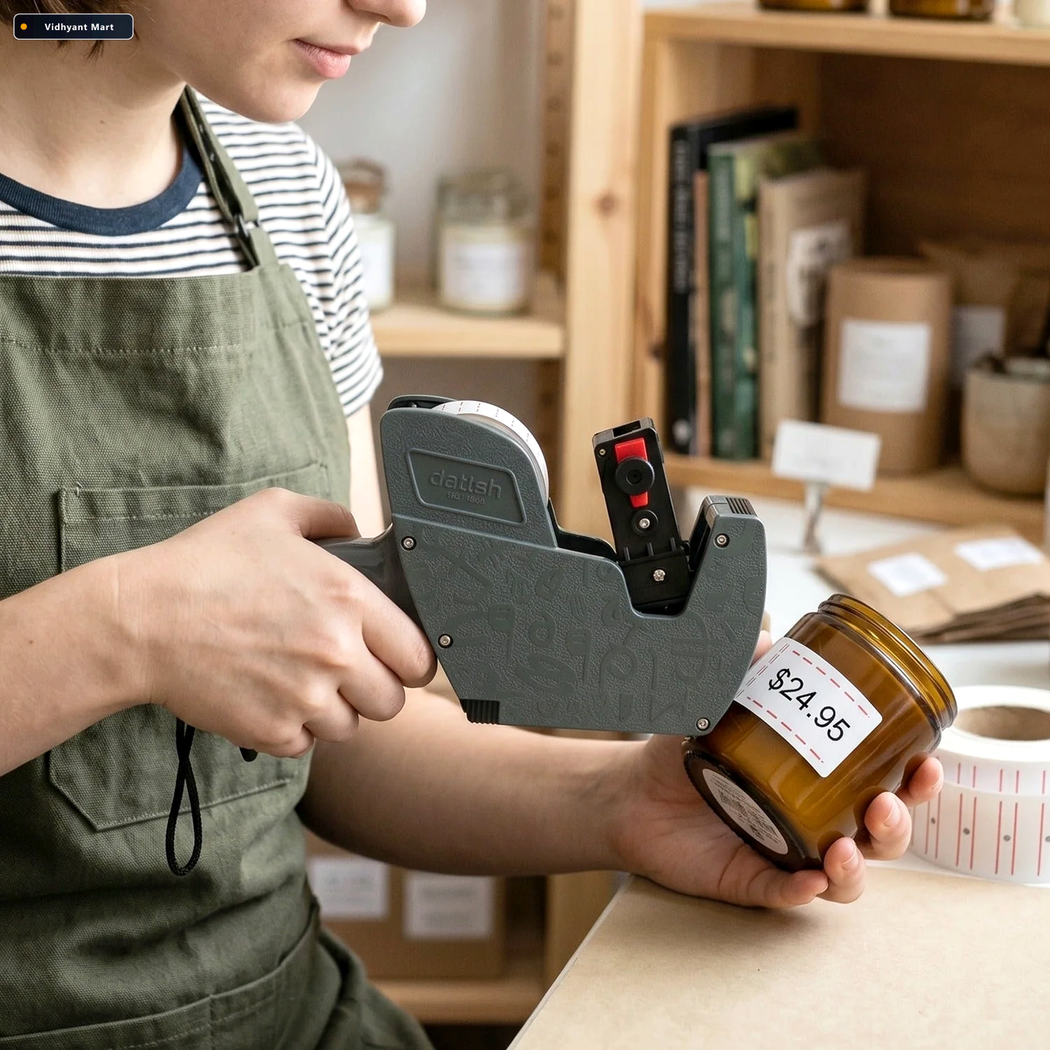 Vidhyant Mart Tag Label Maker Machine Quick And Easy Product Tag 2