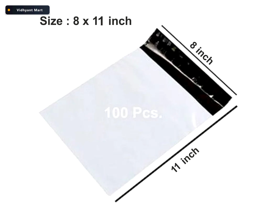 Vidhyant Mart Tamper Proof Polybags Secure 8x11 Shipping Pouches 4