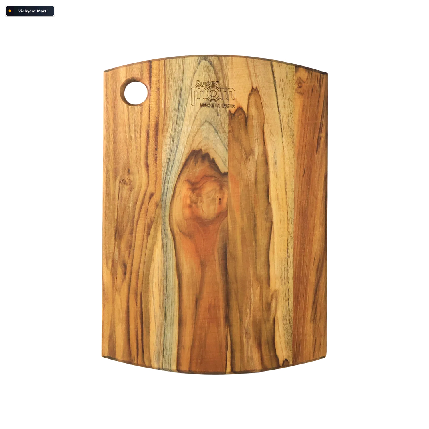 Vidhyant Mart Teak Wood Chopping Board Durable Heavy Duty Kitche 4