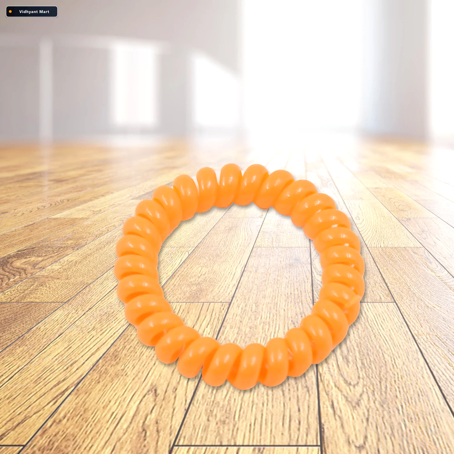 Vidhyant Mart Telephone Wire Hairband Soft Durable Hair Ties Cal 3