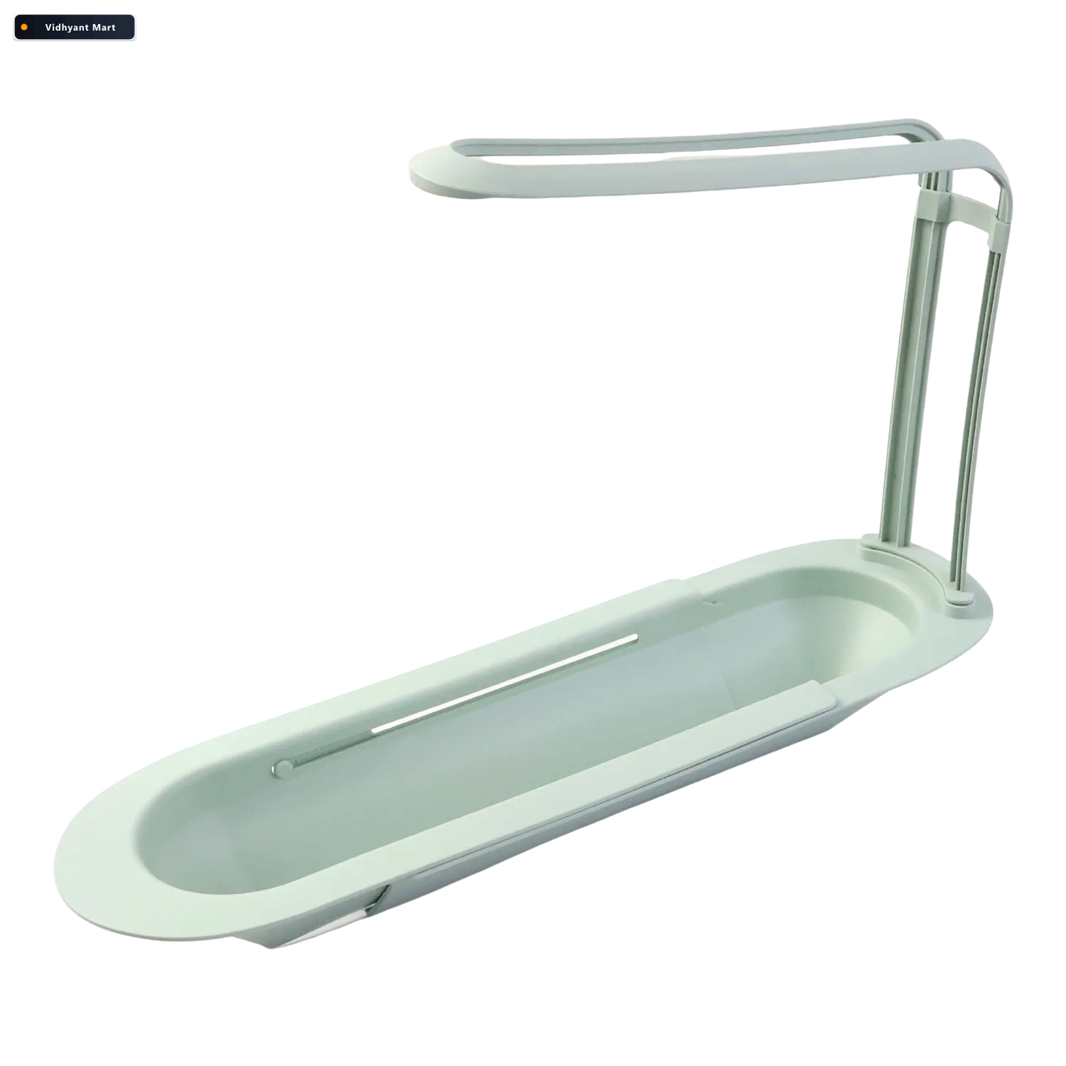 Vidhyant Mart Telescopic Sink Storage Rack Adjustable Space Savi 4
