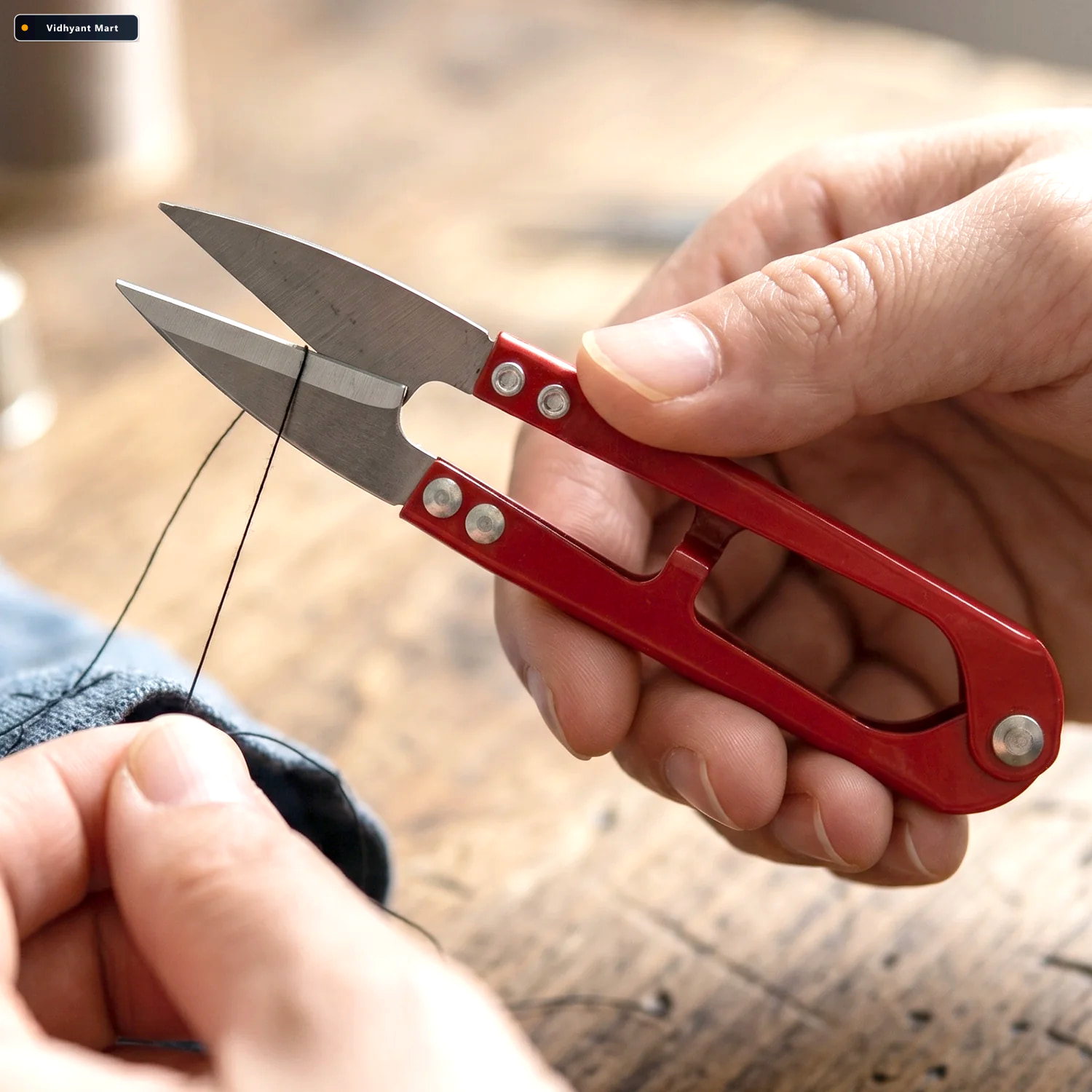Vidhyant Mart Thread Cutter Snip Scissors Sharp Precision Cuttin 4