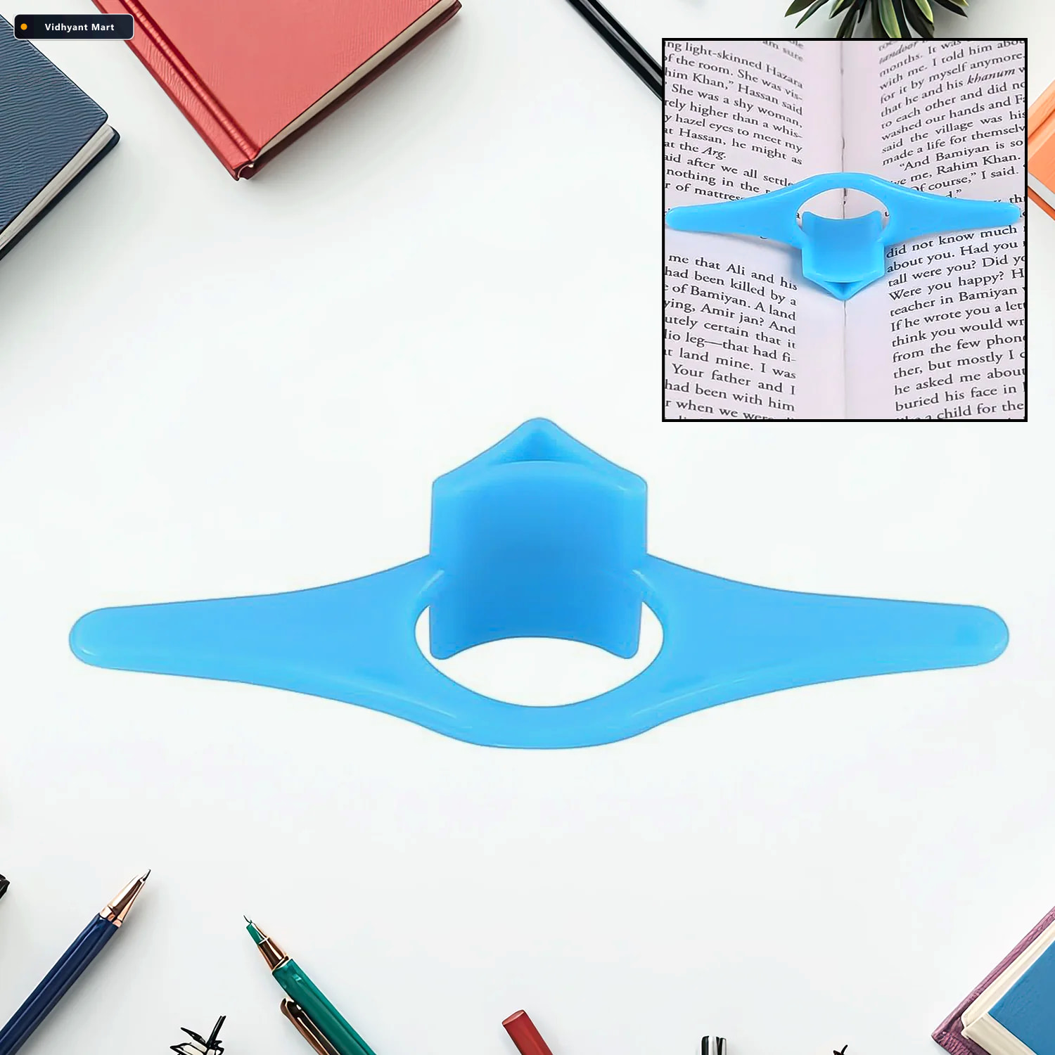 Vidhyant Mart Thumb Book Support Comfortable Reading Aid Page Ho 1