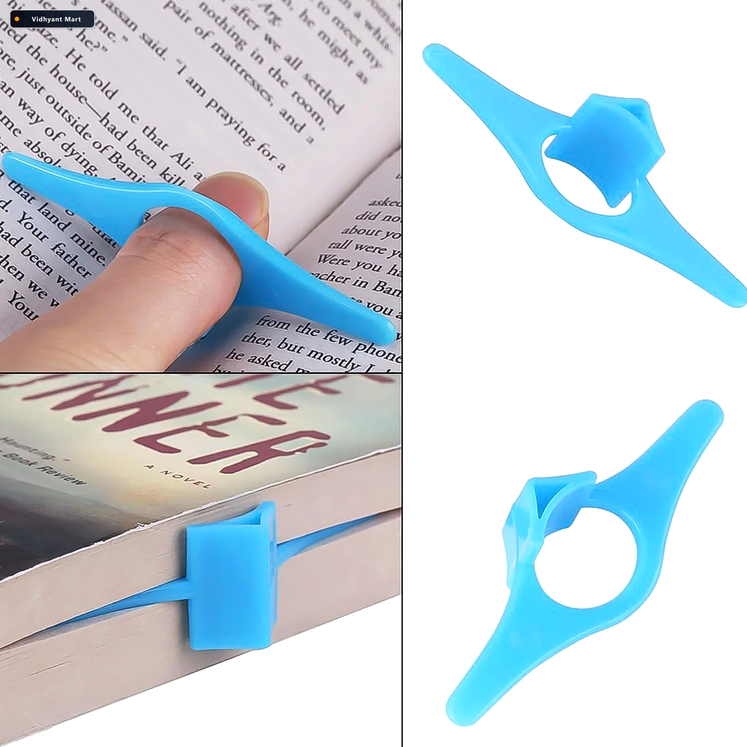Vidhyant Mart Thumb Book Support Comfortable Reading Aid Page Ho 2
