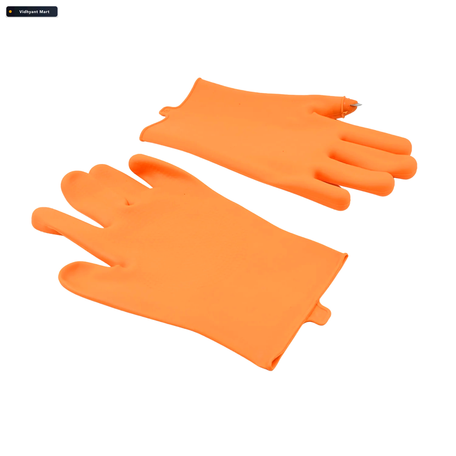 Vidhyant Mart Thumb Knife Finger Protector Right Hand Silicone G 4