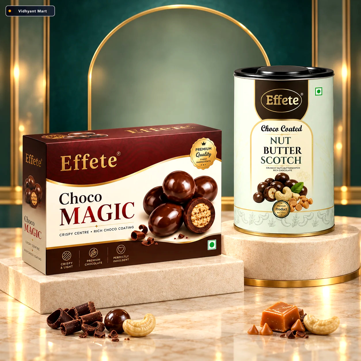Vidhyant Mart Title Effete Choco Magic Crispy Centre Bites With 2