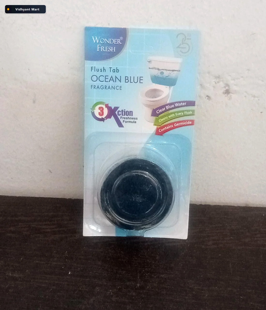 Vidhyant Mart Toilet Cleaner Flush Tab Ocean Blue 50g Wonder Fre 4