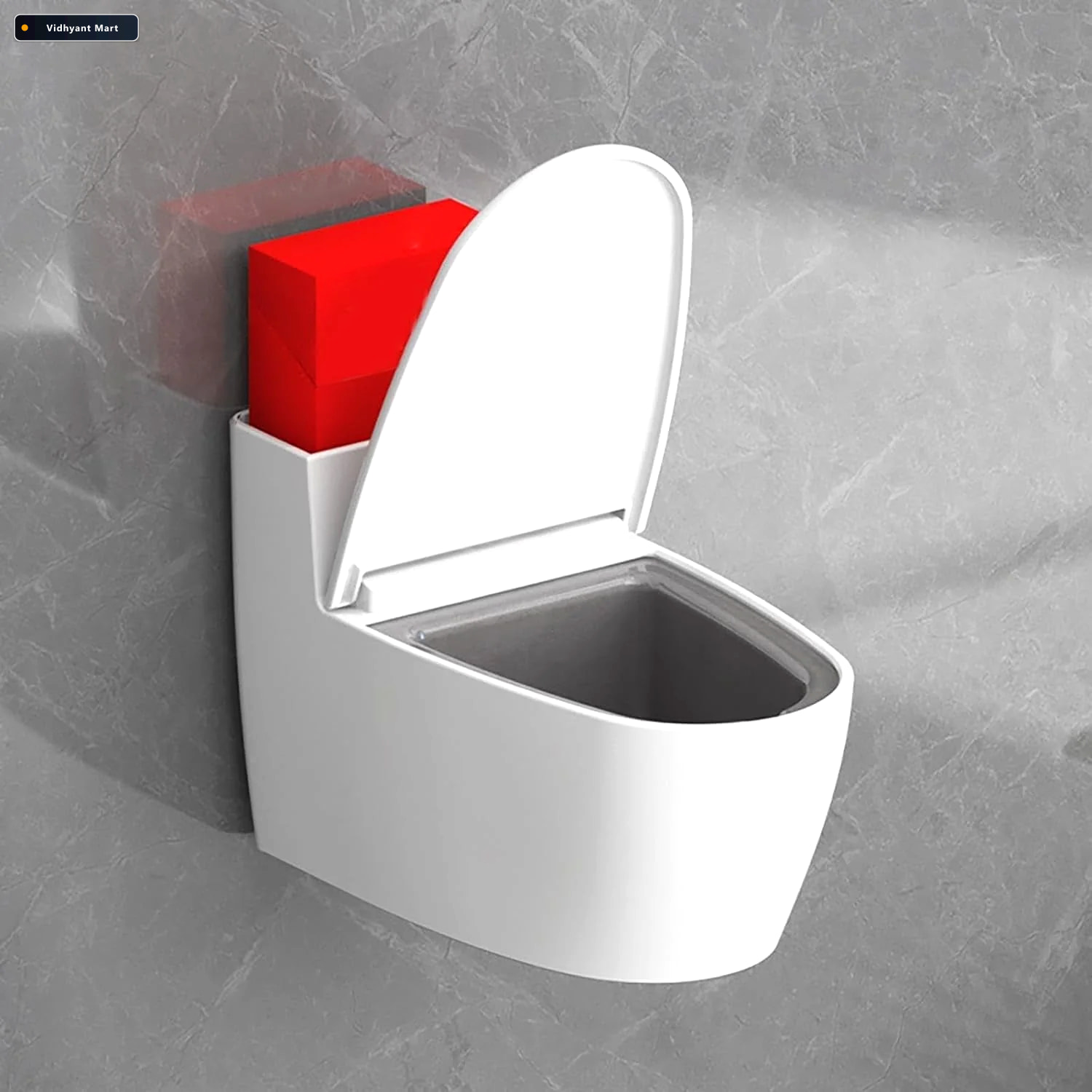Vidhyant Mart Toilet Shaped Ashtray Quirky And Fun For Home Offi 1