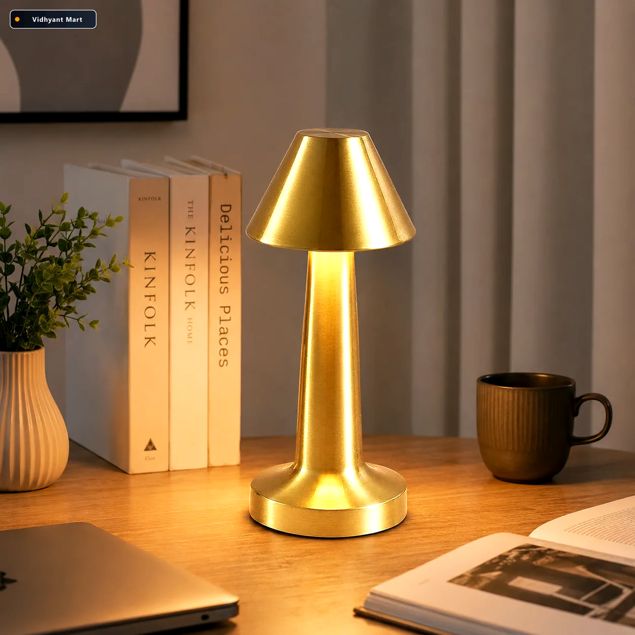 Vidhyant Mart Touch Control Led Lamp Dimmable Rechargeable Moder 1