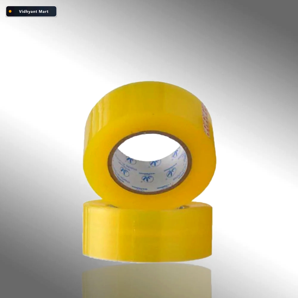 Vidhyant Mart Transparent Packing Tape Heavy Duty 200m Self Adhe 1