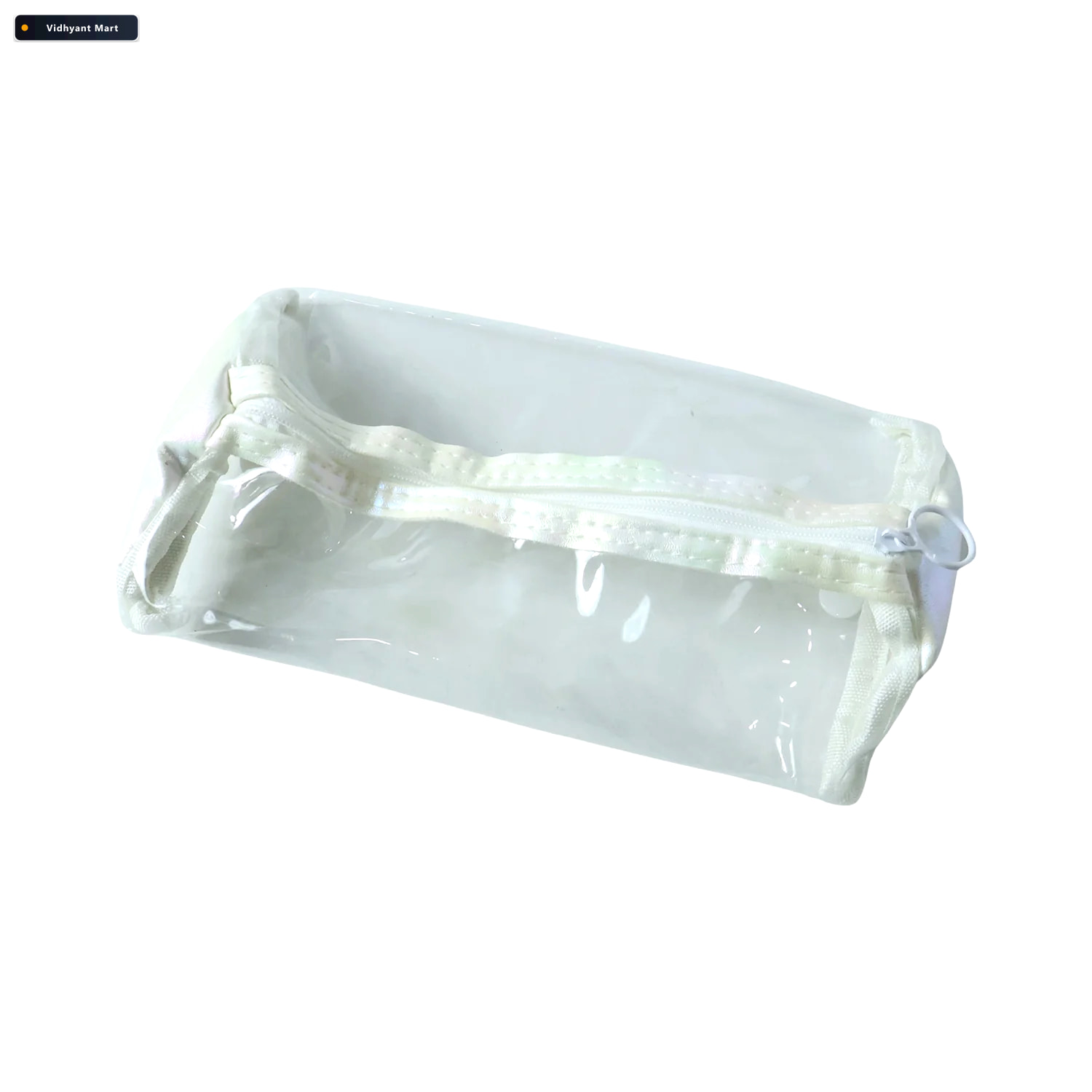 Vidhyant Mart Transparent Pvc Pencil Case Stylish Durable Statio 4