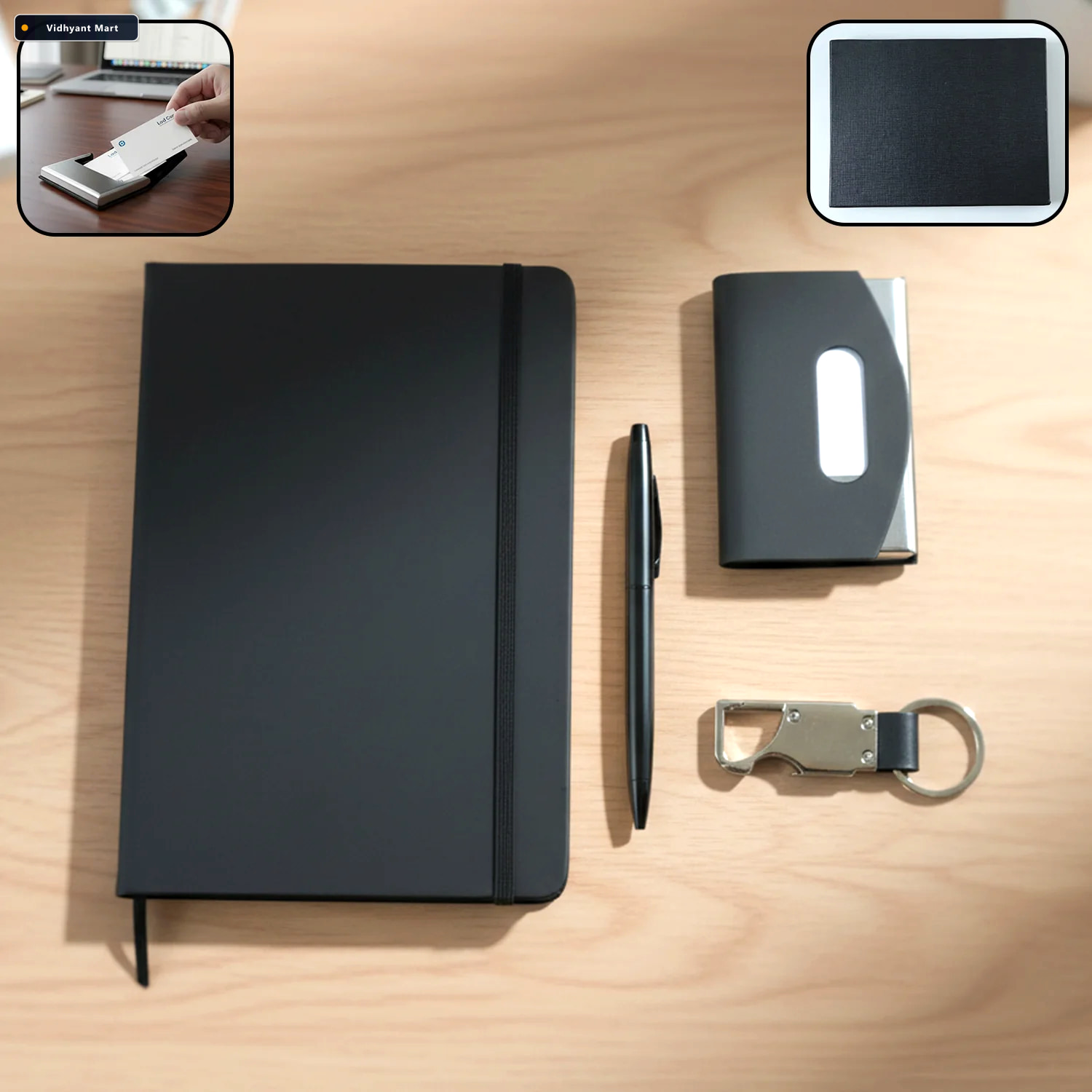 Vidhyant Mart Travel Essentials Set Premium 4 In 1 Executive Com 1