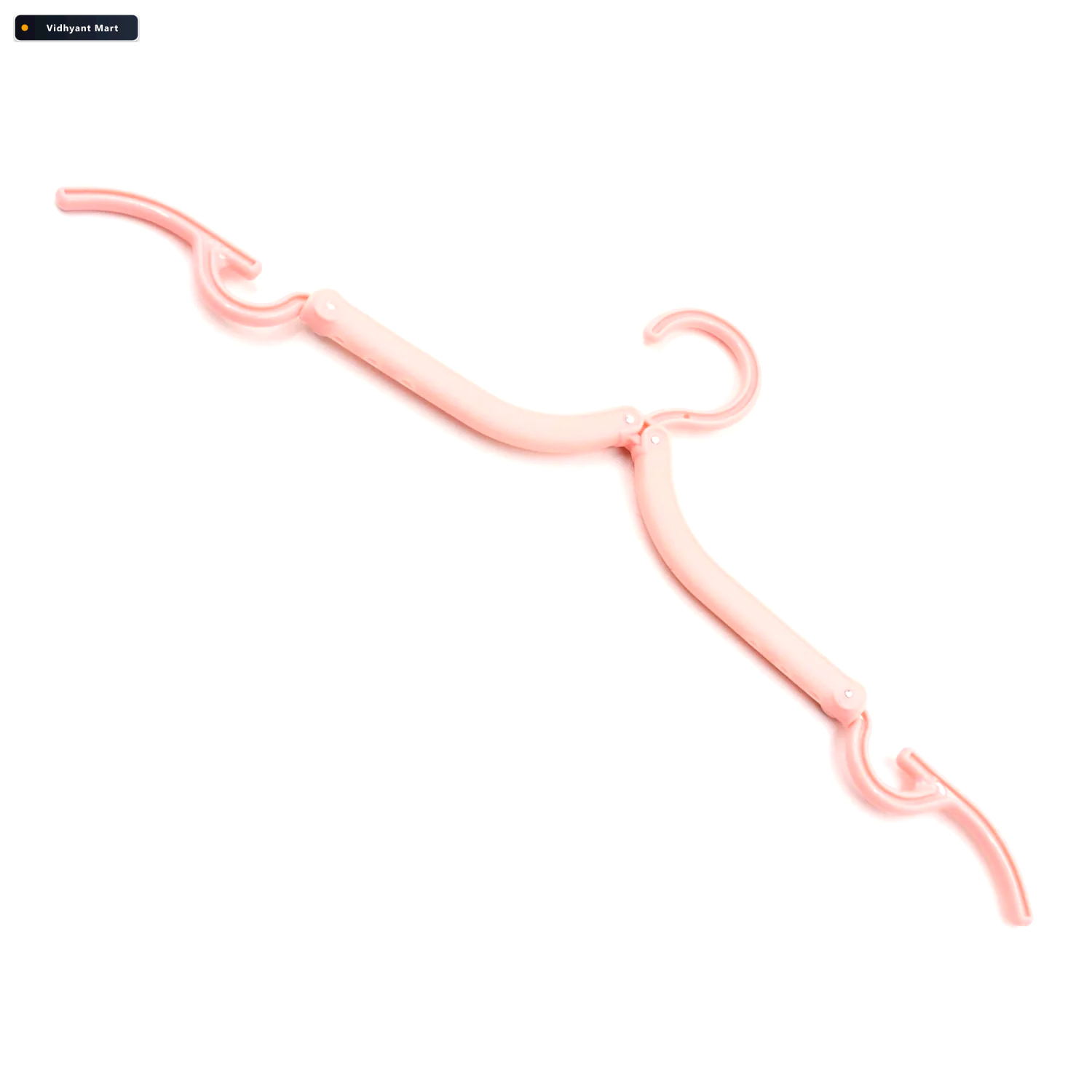 Vidhyant Mart Travel Hangers Folding Portable Clothes Drying Rac 3