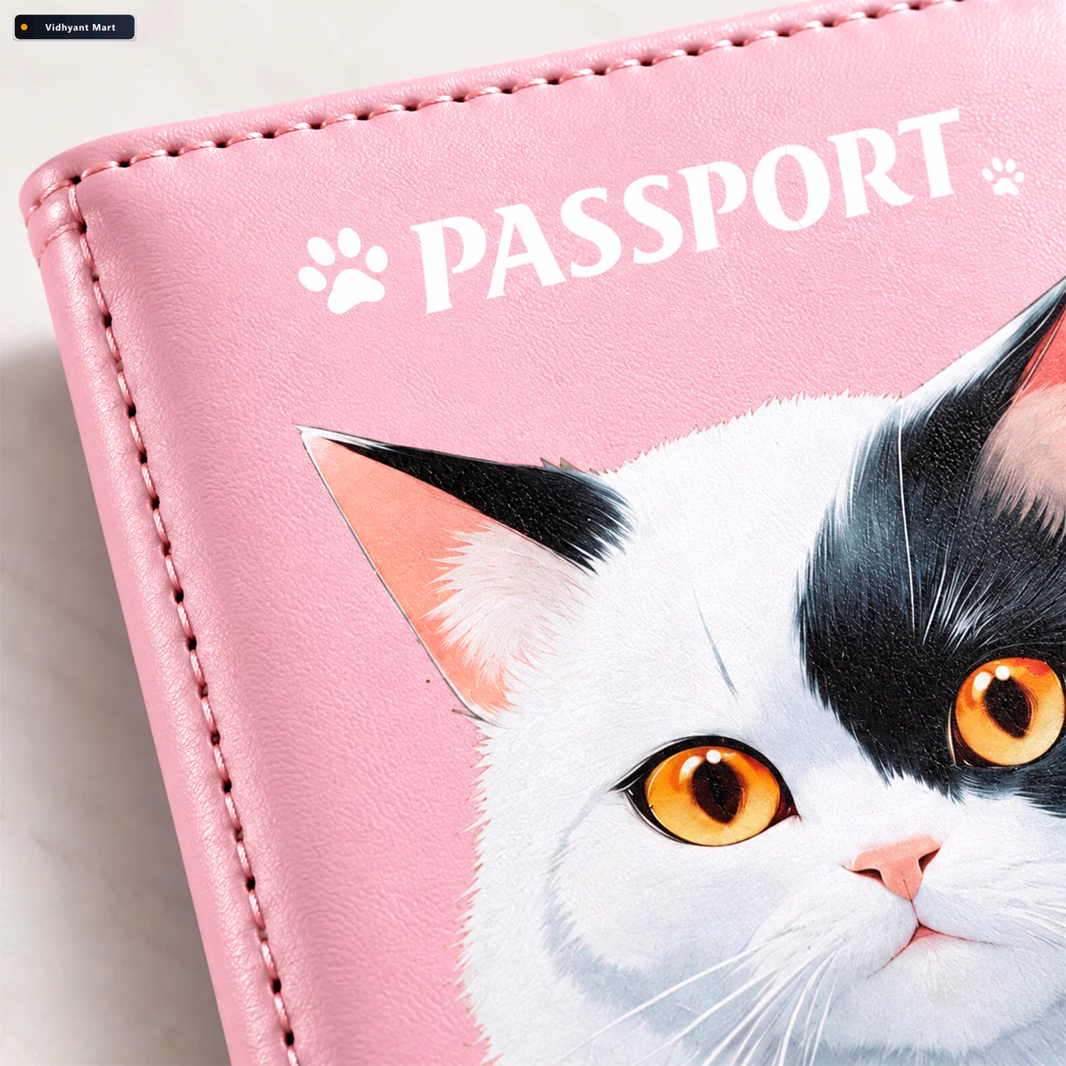 Vidhyant Mart Travel Passport Holder Wallet With Card Slots For 2
