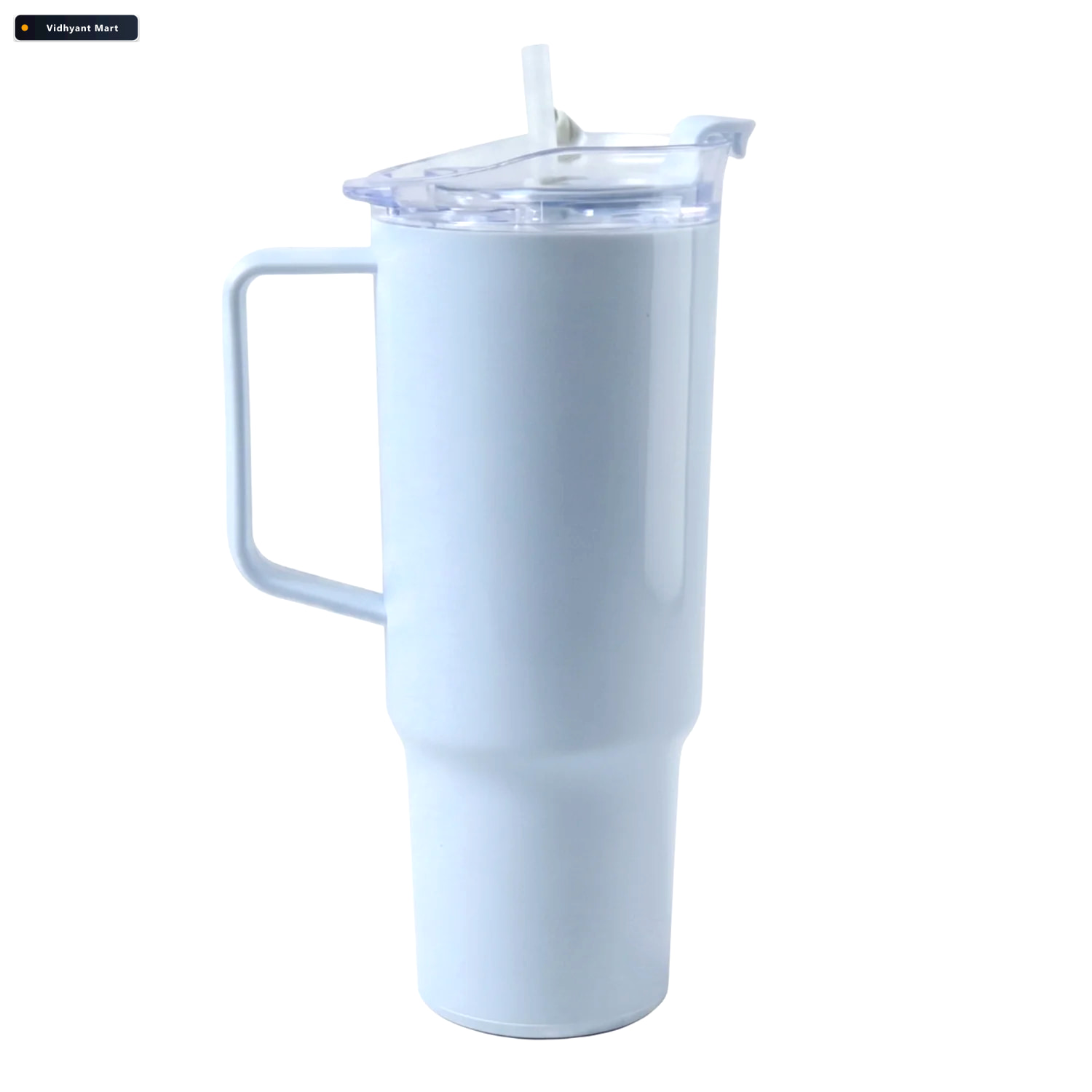 Vidhyant Mart Travel Tumbler 1800 Ml With Handle And Straw Lid F 4