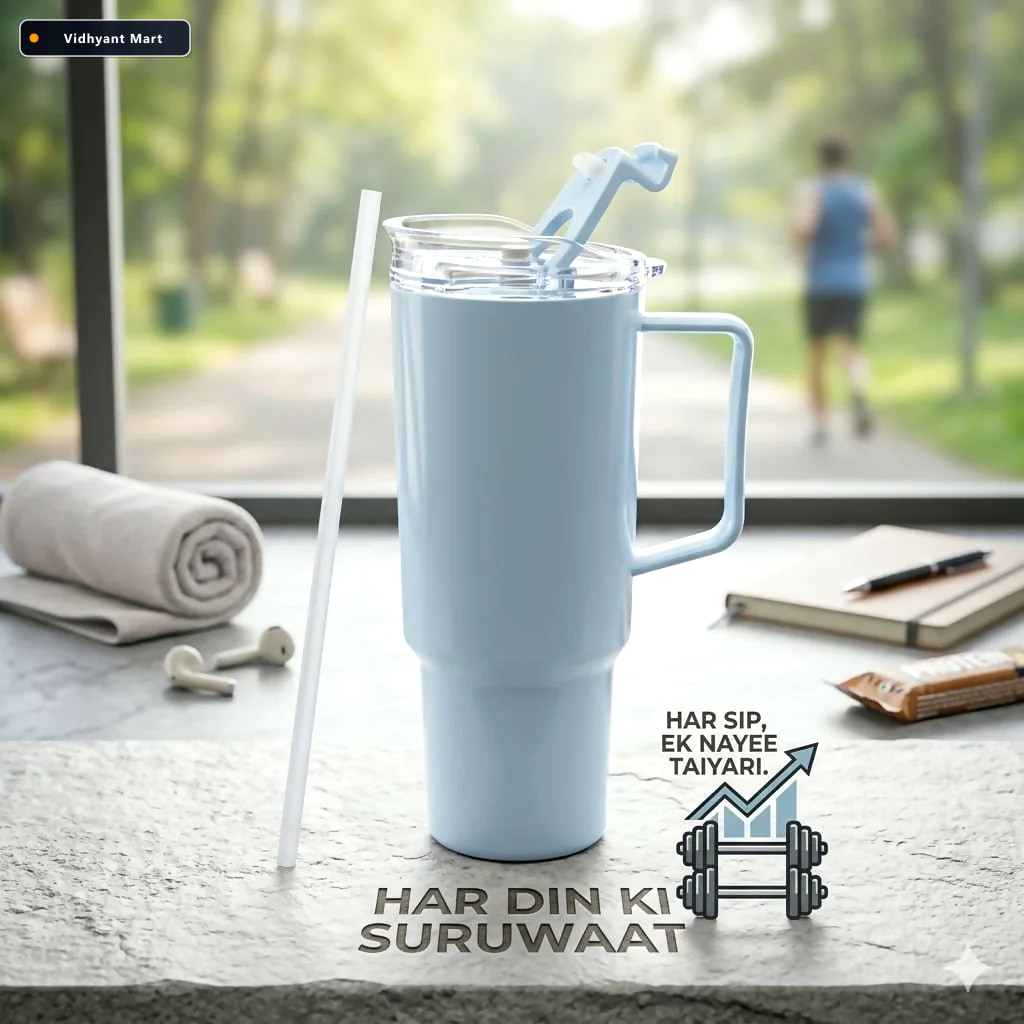 Vidhyant Mart Travel Tumbler Large 1800ml Capacity With Leak Pro 1