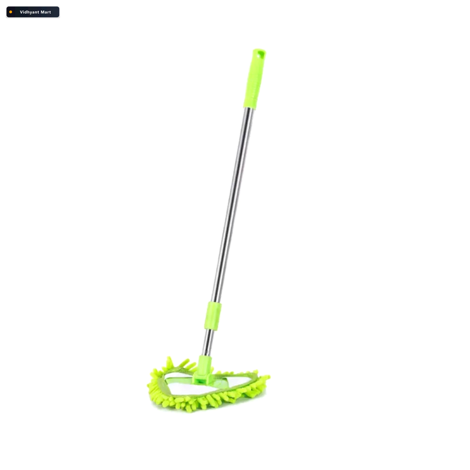 Vidhyant Mart Triangle Mop Adjustable Stainless Steel For Wet Dr 4