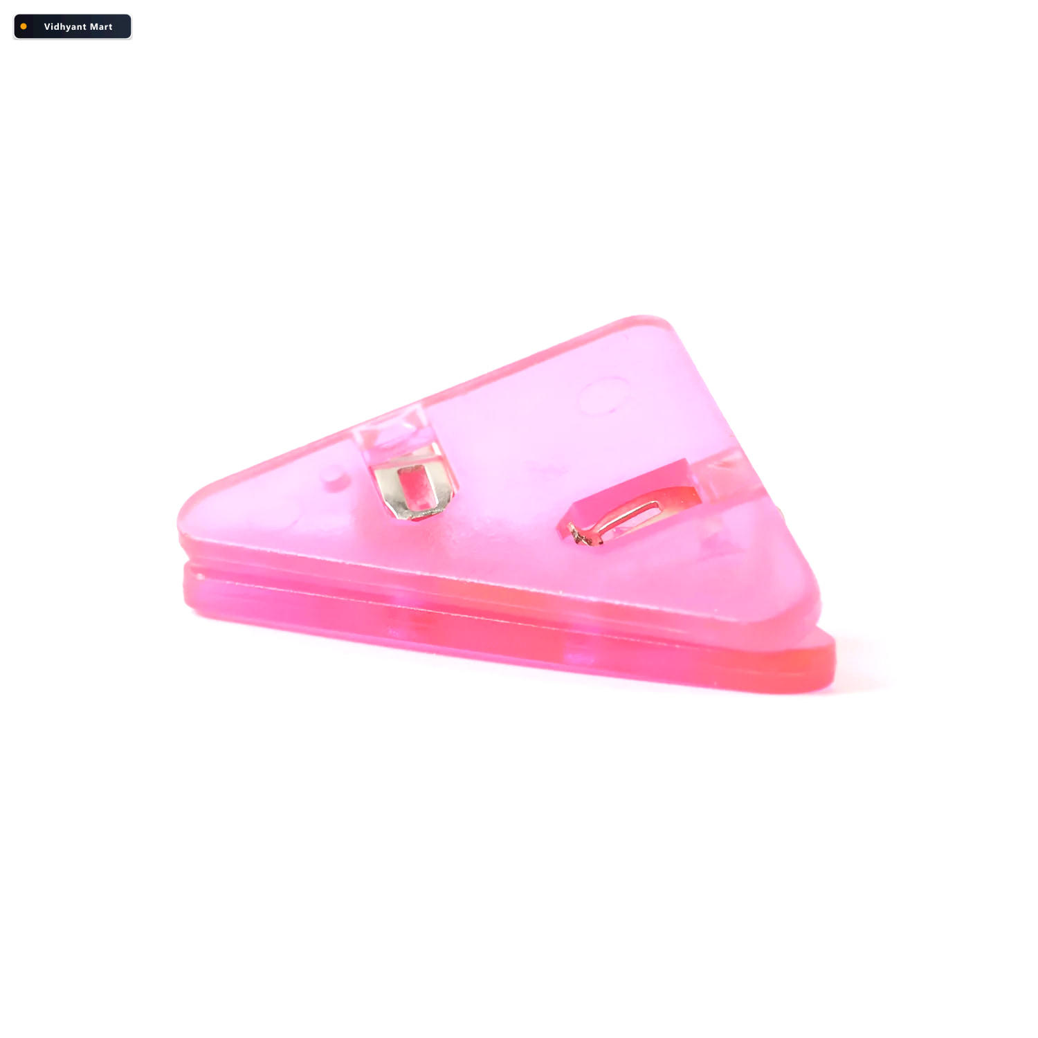 Vidhyant Mart Triangle Paper Clips Durable Abs Clips For Documen 3