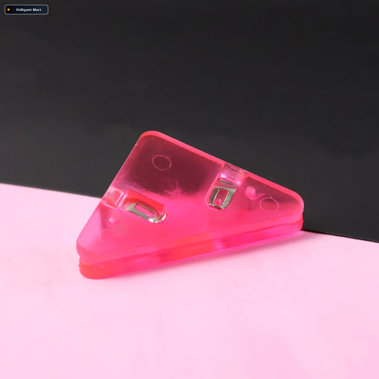 Vidhyant Mart Triangle Paper Clips Durable Abs Clips For Documen 4