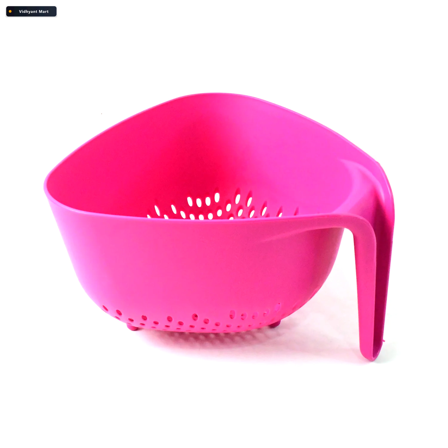 Vidhyant Mart Triangular Kitchen Colander Ergonomic Handle Quick 4