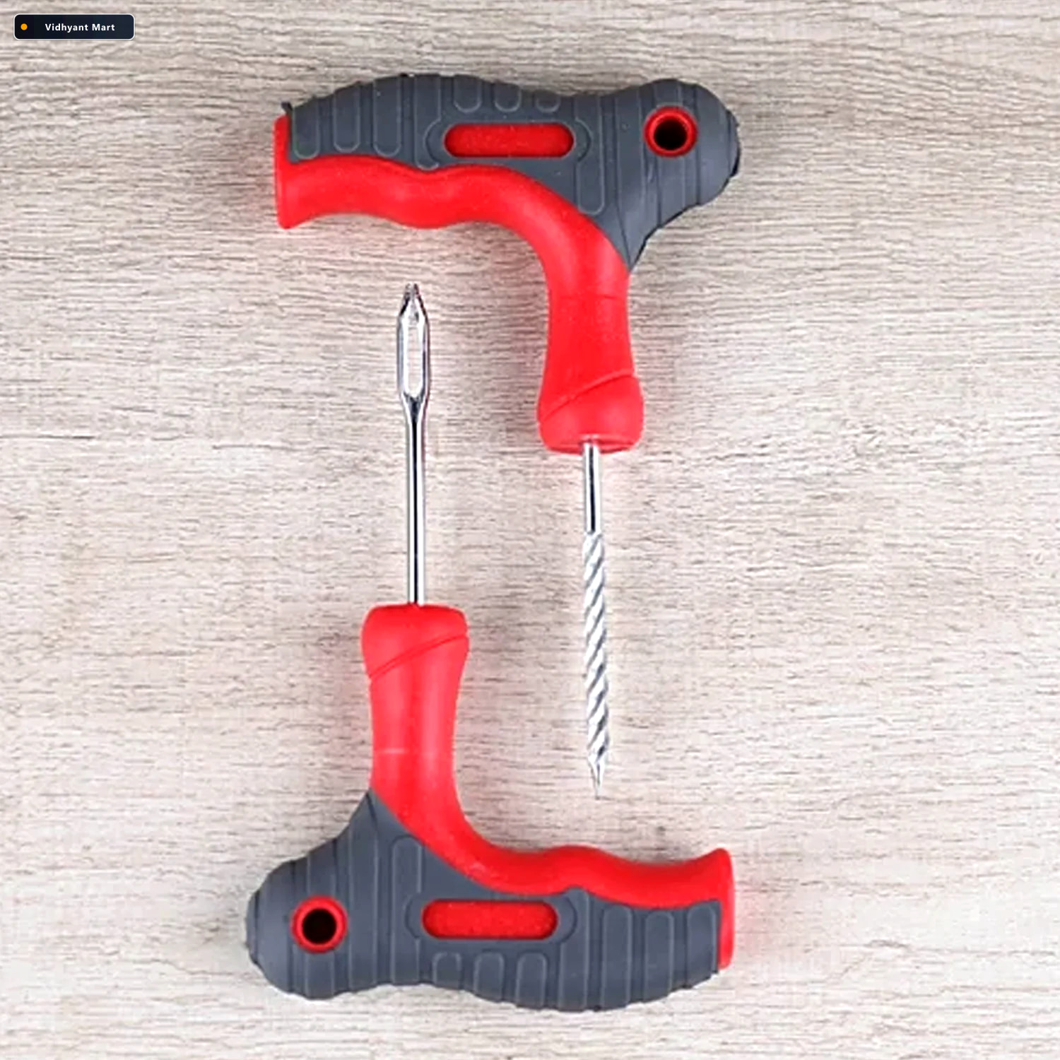 Vidhyant Mart Tubeless Tyre Puncture Repair Kit 4 In 1 Durable T 2
