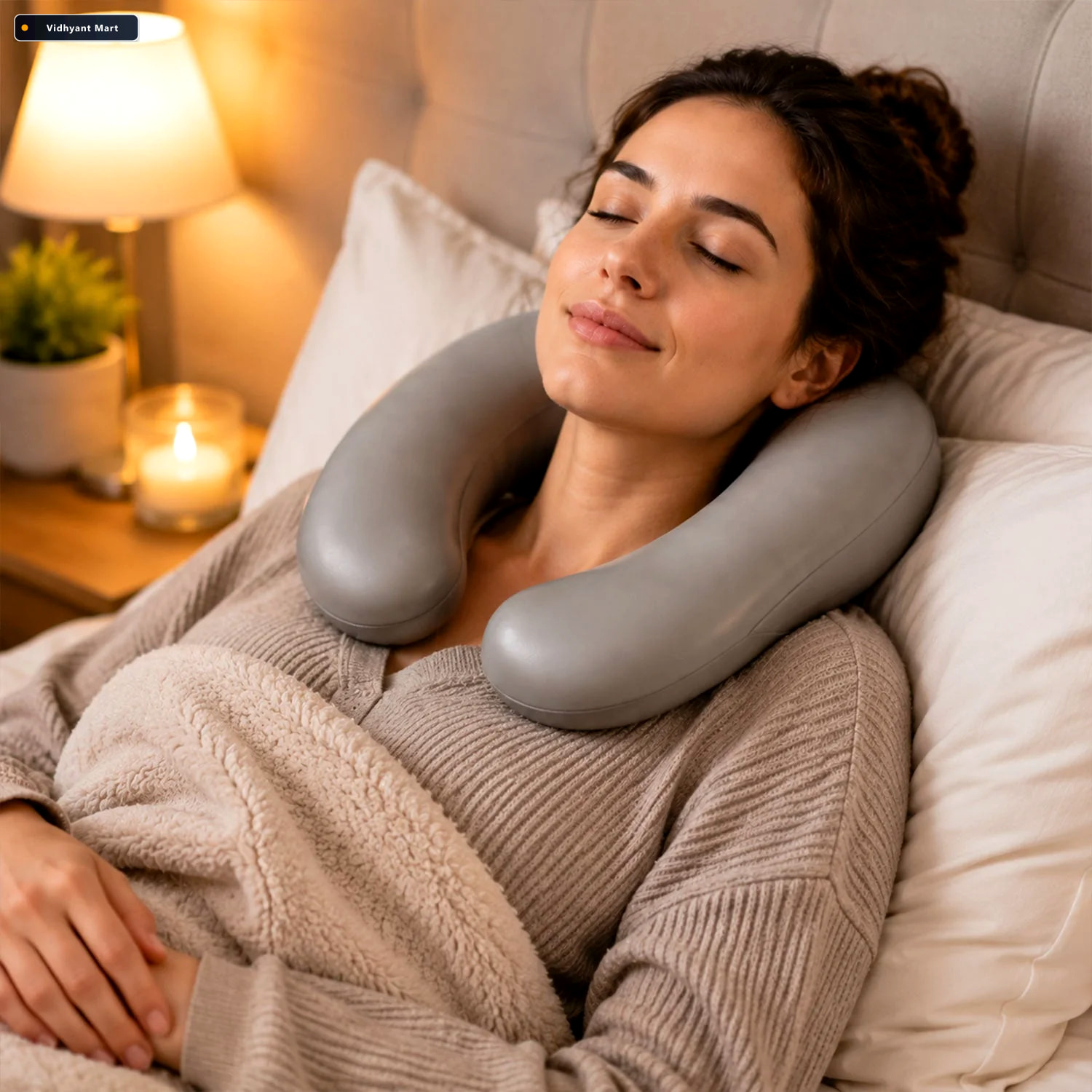 Vidhyant Mart U Shape Hot Water Bottle Neck Shoulder Pain Relief 2