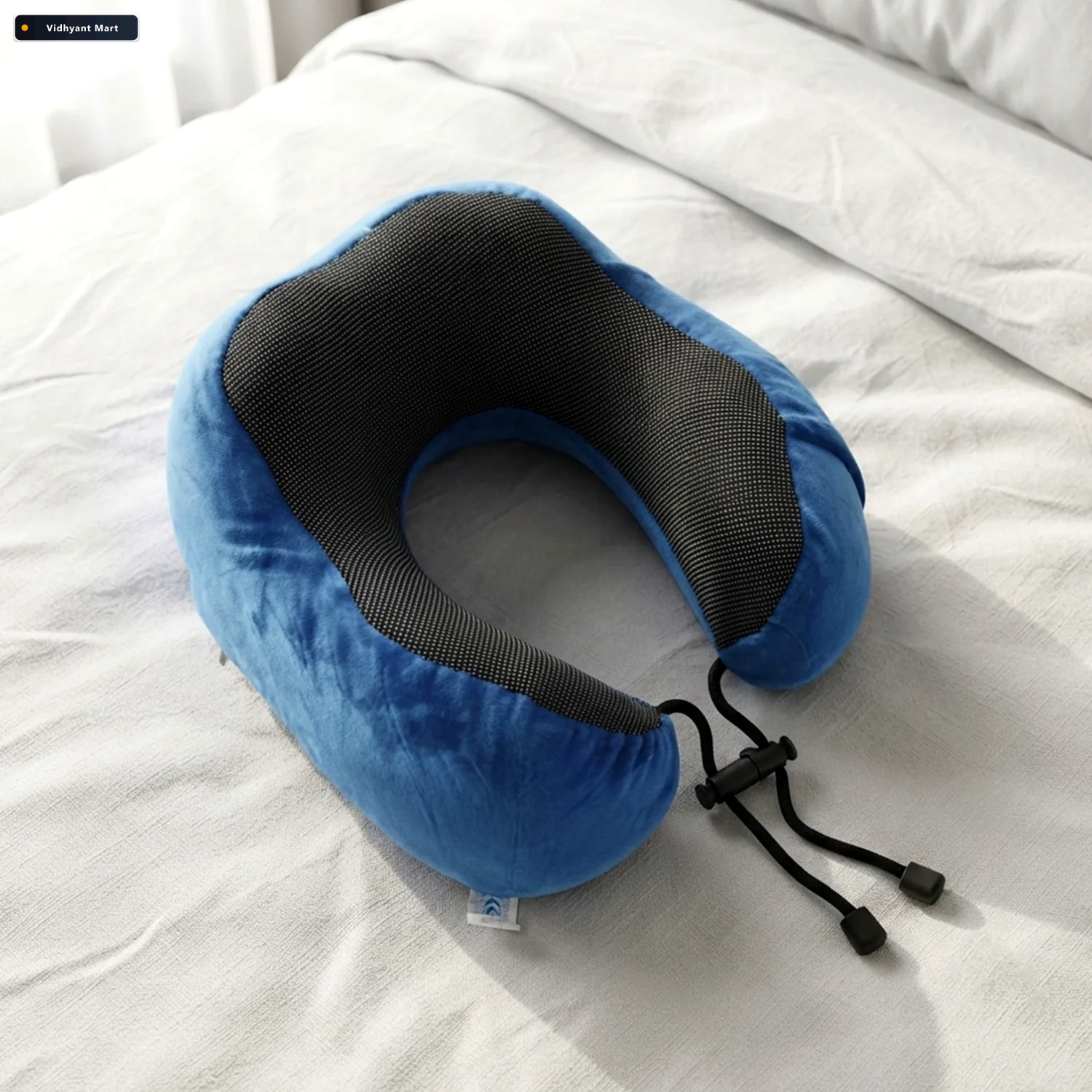 Vidhyant Mart U Shaped Travel Neck Pillow With Adjustable Closur 3