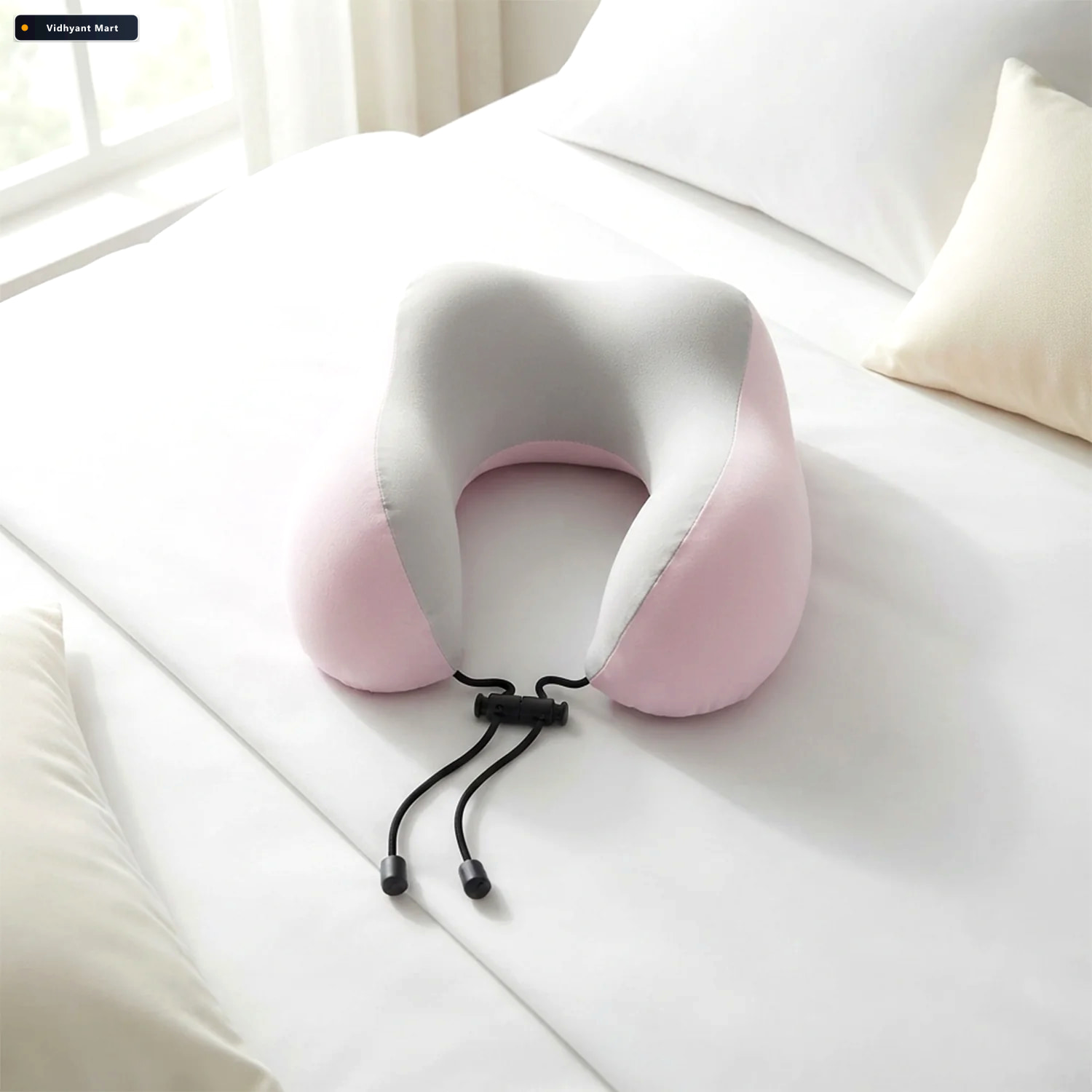 Vidhyant Mart U Shaped Travel Neck Pillow With Ergonomic Support 3