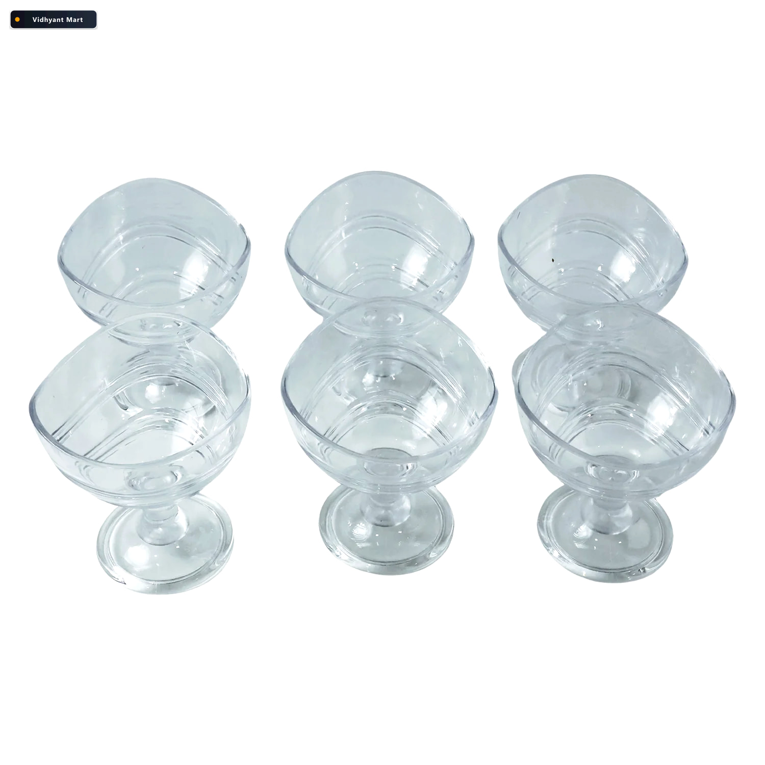 Vidhyant Mart Unbreakable Creamy Dessert Bowls Elegant Durable C 4