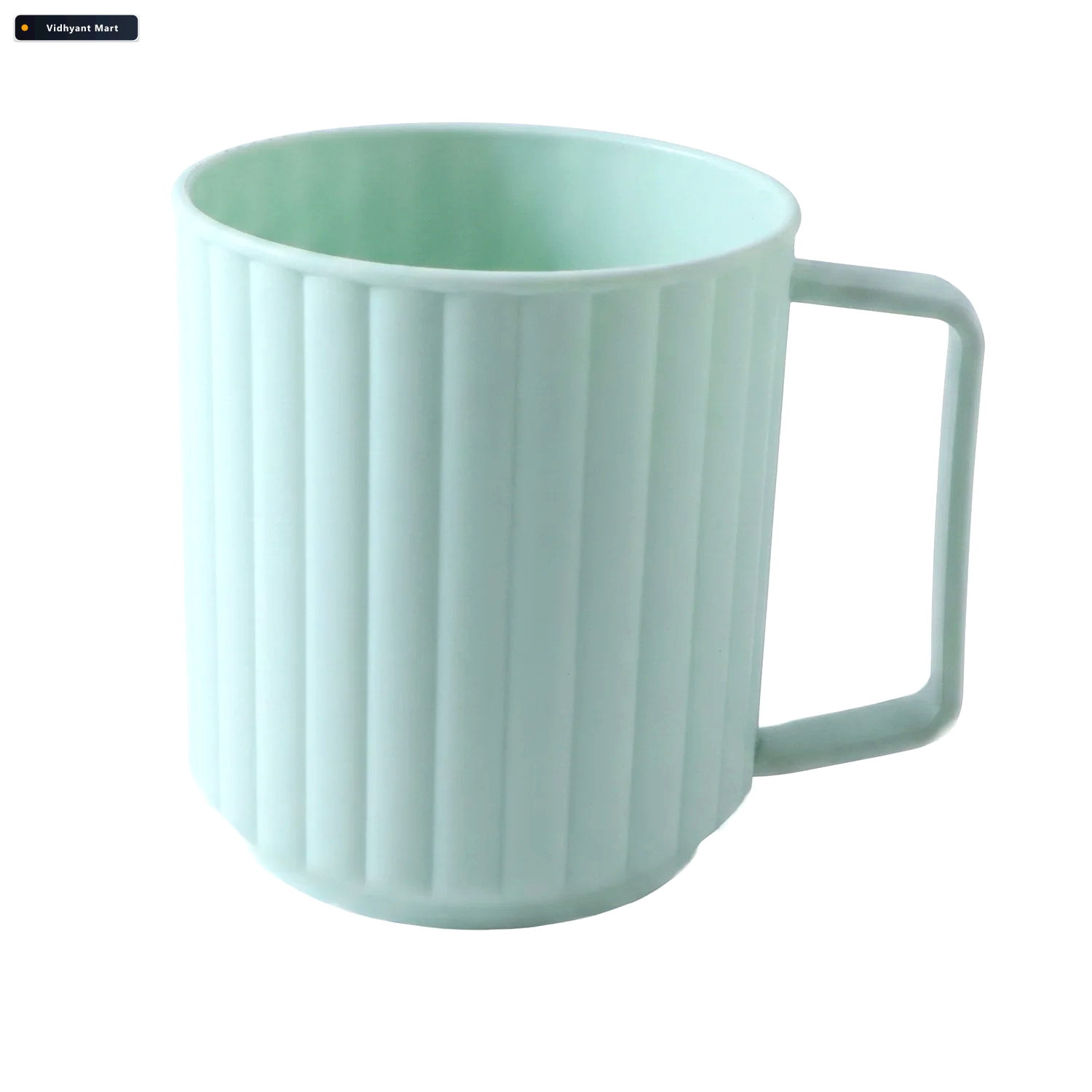 Vidhyant Mart Unbreakable Plastic Drinking Mug With Handle For C 4