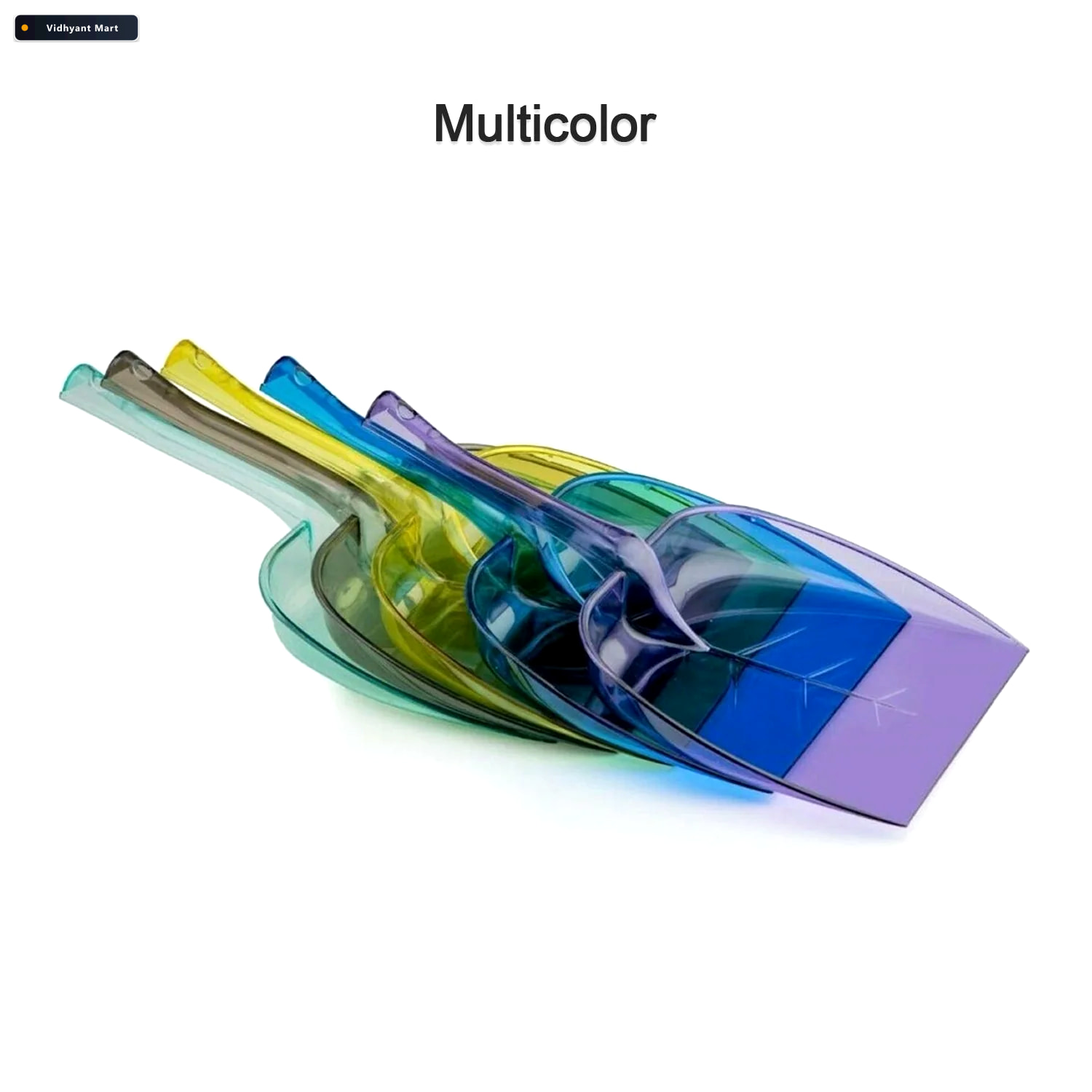 Vidhyant Mart Unbreakable Plastic Dustpan Large Size With Long H 2