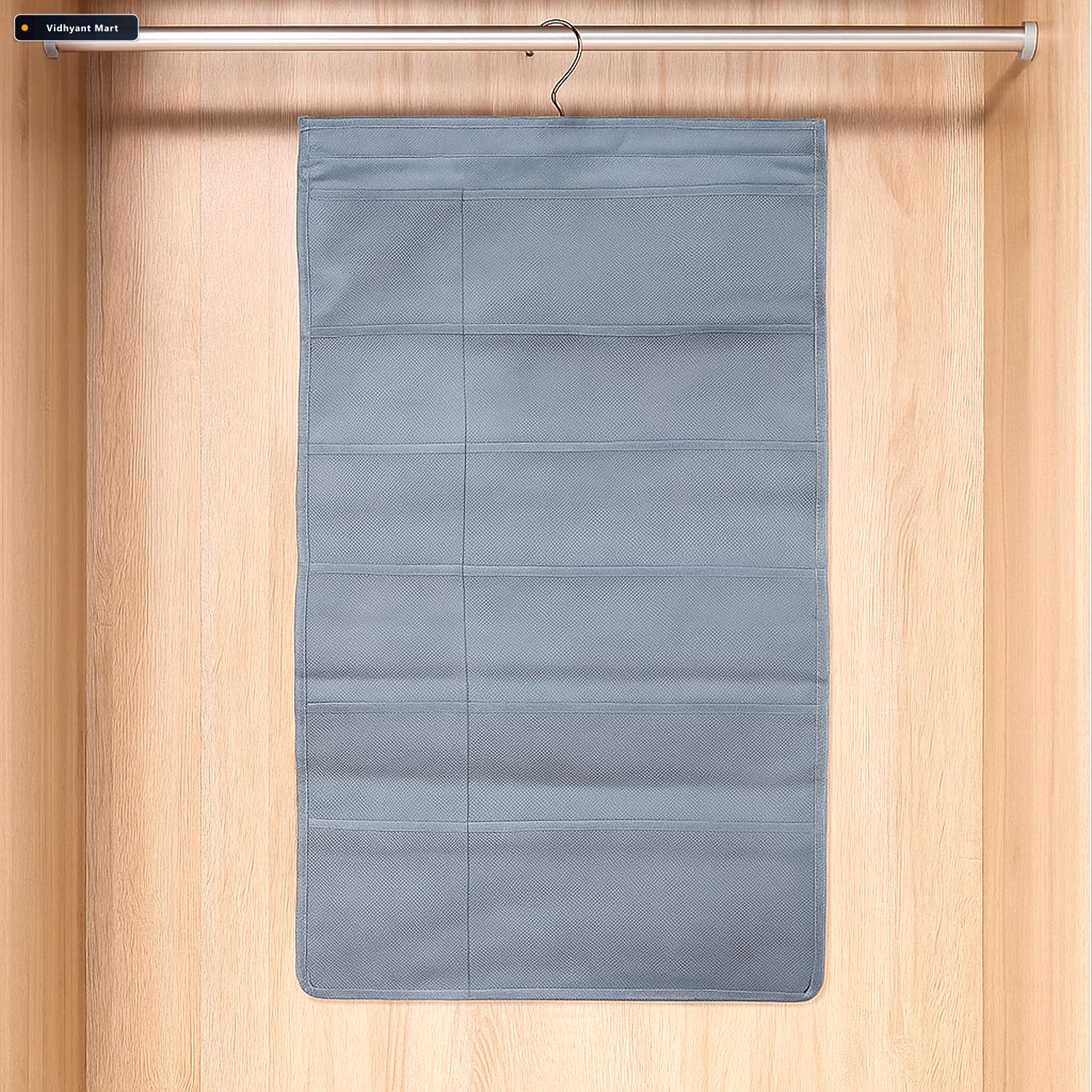 Vidhyant Mart Under Garment Organizer Foldable Multi Pocket Hang 3