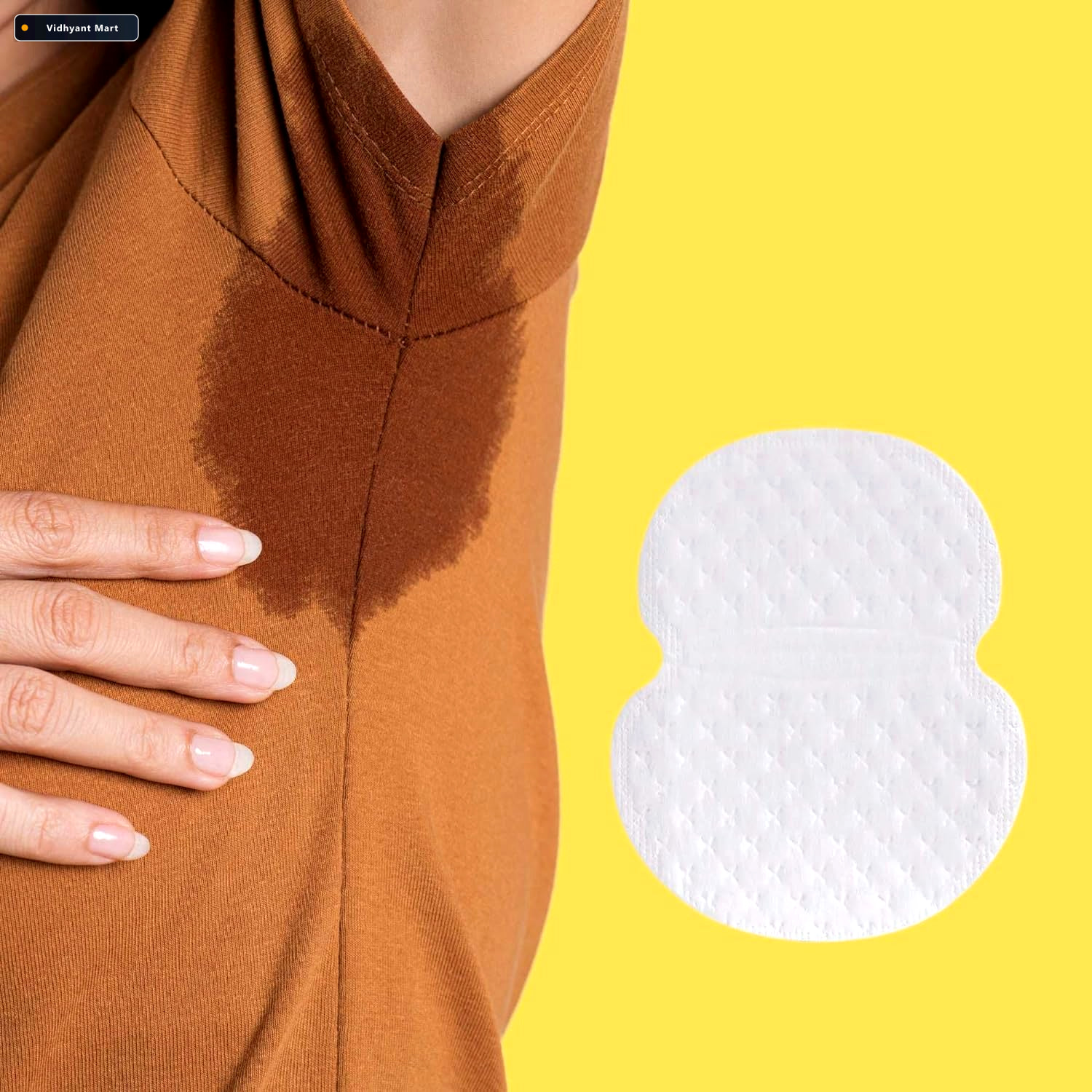 Vidhyant Mart Underarm Sweat Pads Highly Absorbent Disposable Co 3