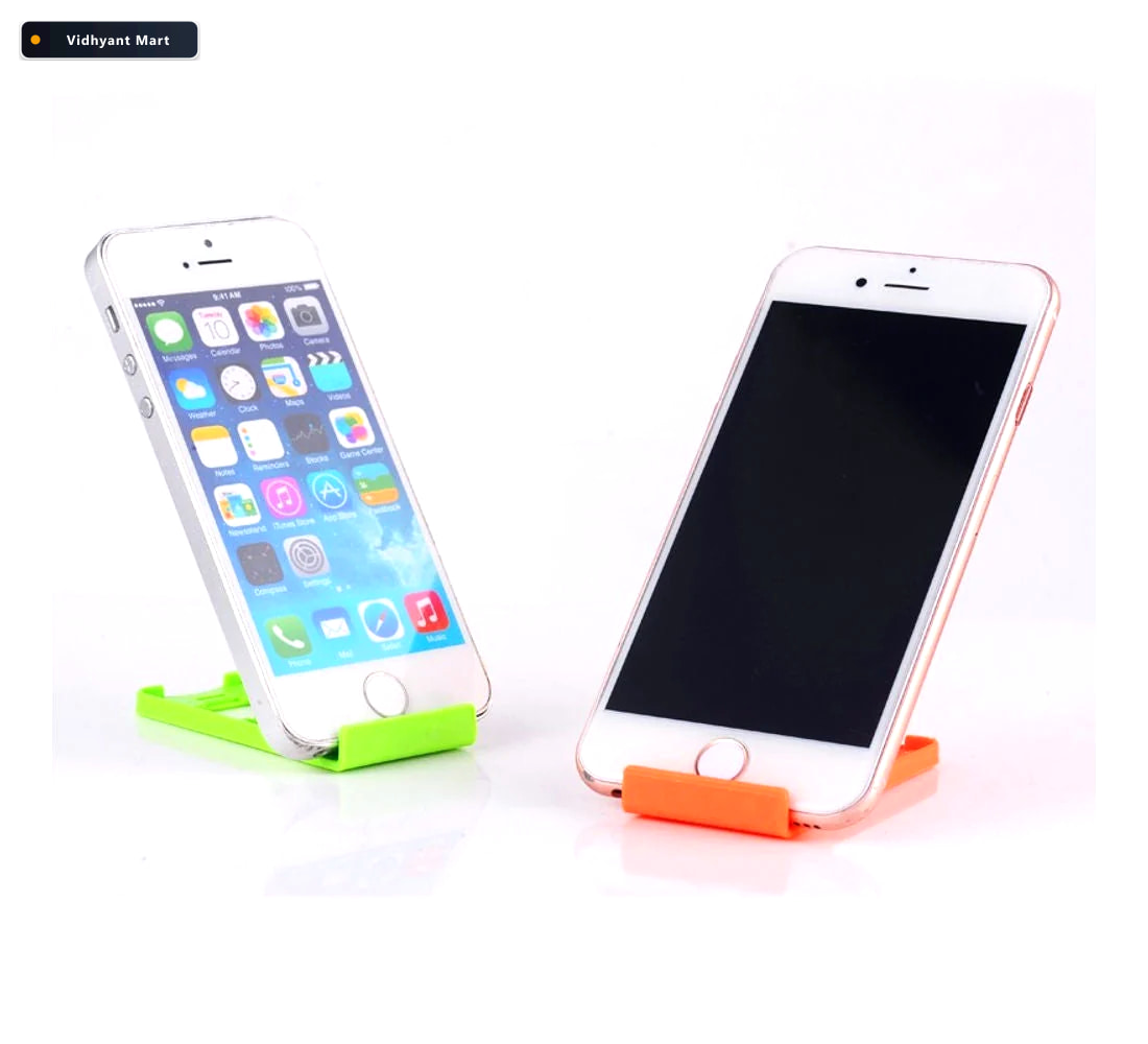 Vidhyant Mart Universal Foldable Mobile Phone Stand Portable Adj 1