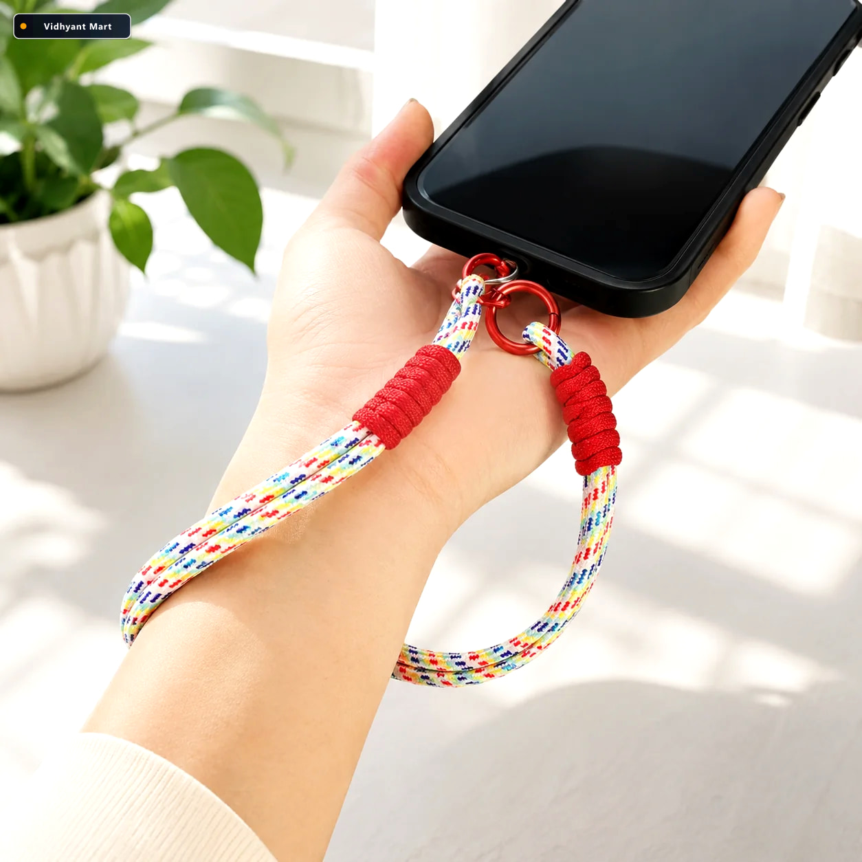 Vidhyant Mart Universal Phone Lanyard Cross Body Strap Mobilon 1